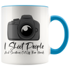 Accent Mug - Camera Shoot People Photographer