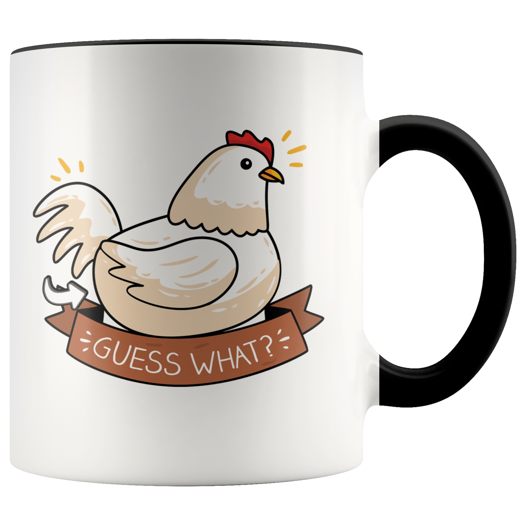 Accent Mug - Chicken Butt Mug