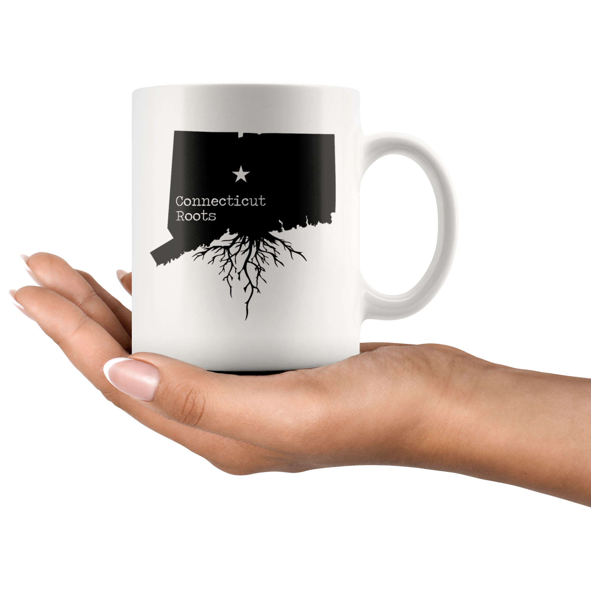 White Mugs - Connecticut Roots