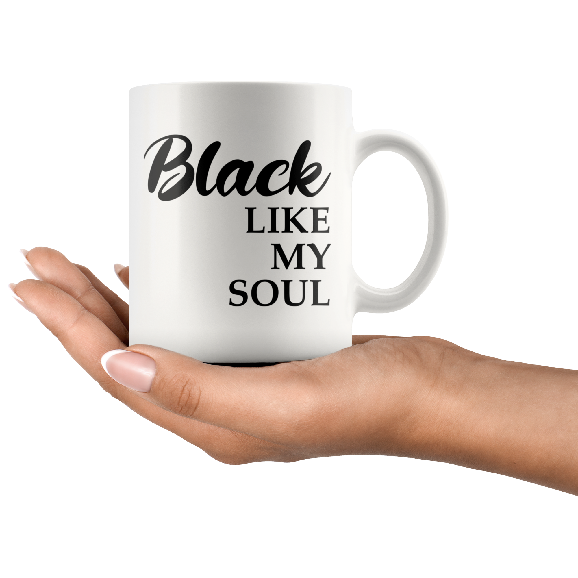 White Mugs - Black Like My Soul