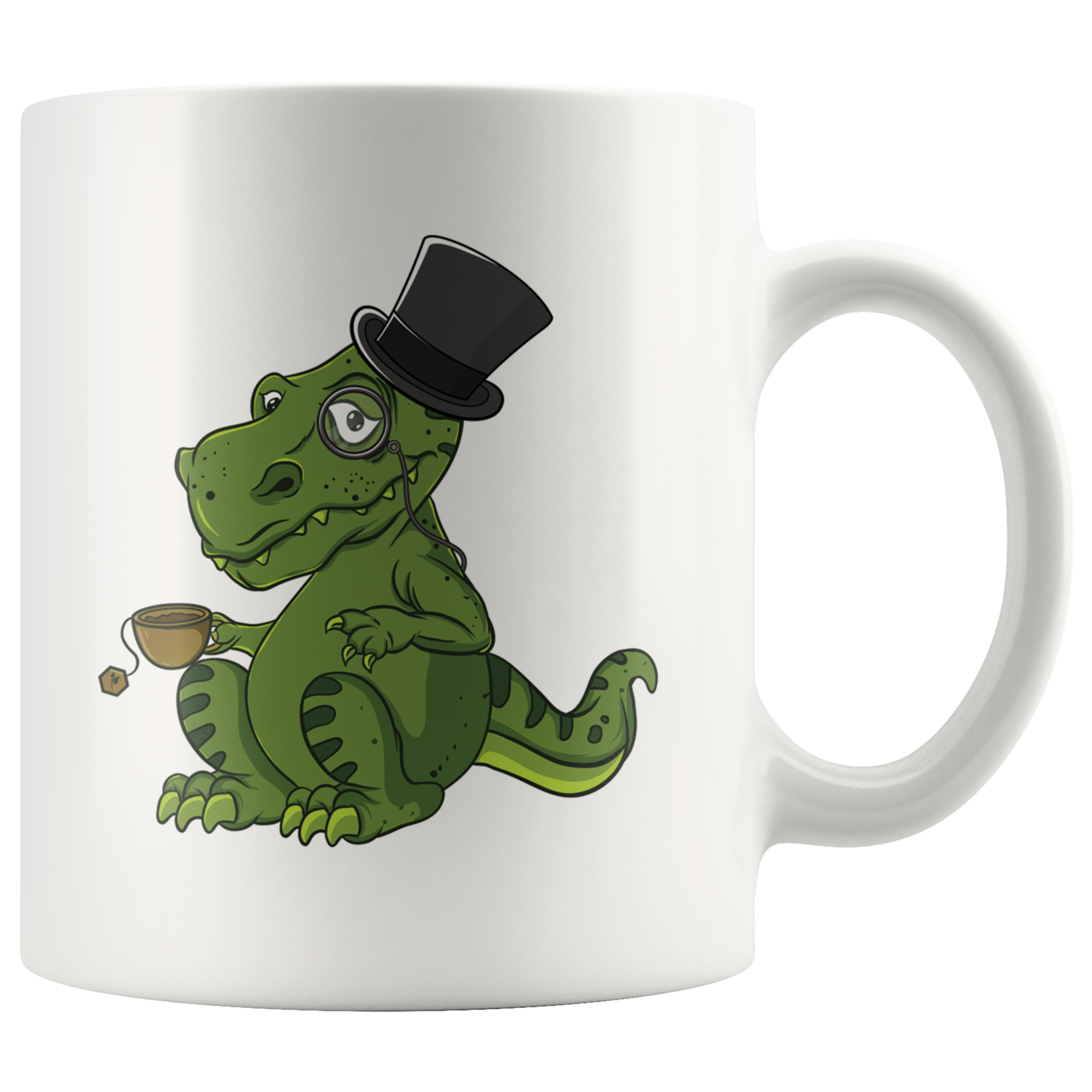 White 11oz Mug - Tea Rex