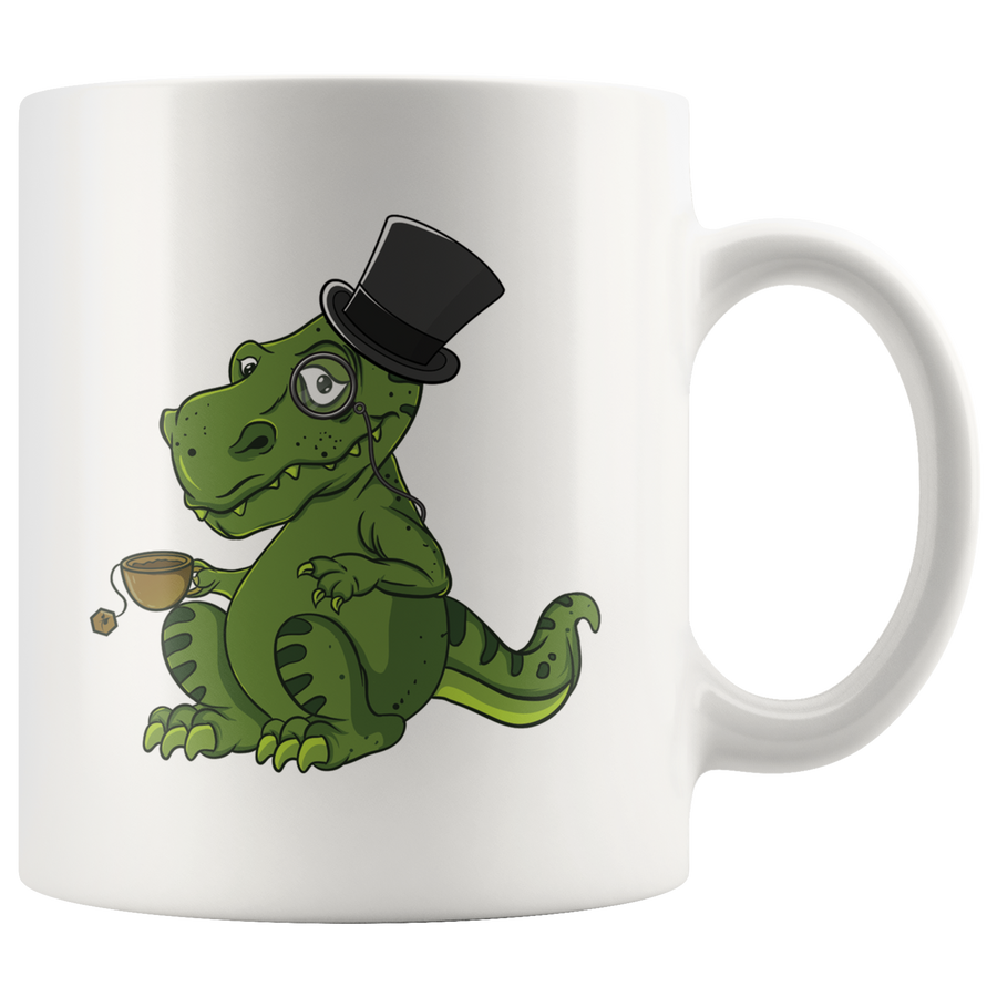 White 11oz Mug - Tea Rex