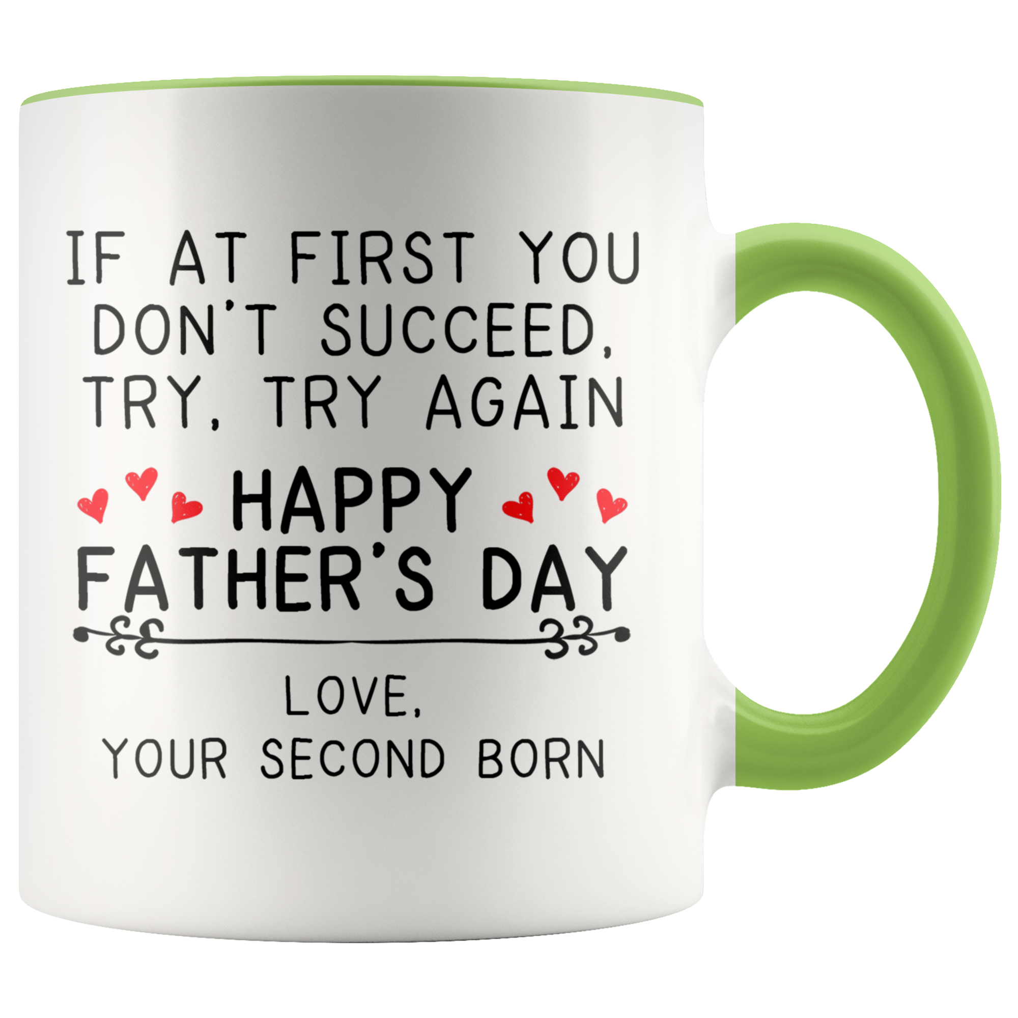 Accent Mug - Father's Day Second Born