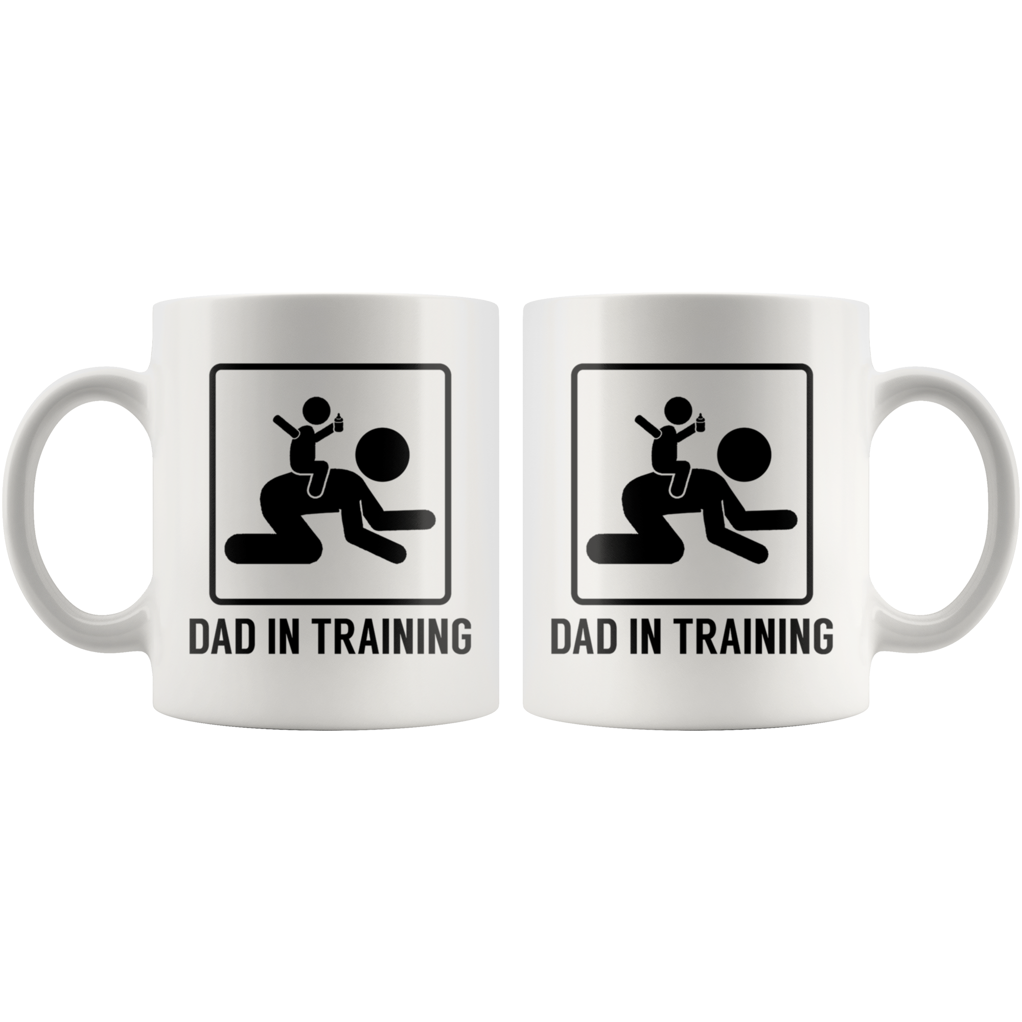White 11oz Mug - Dad In Training