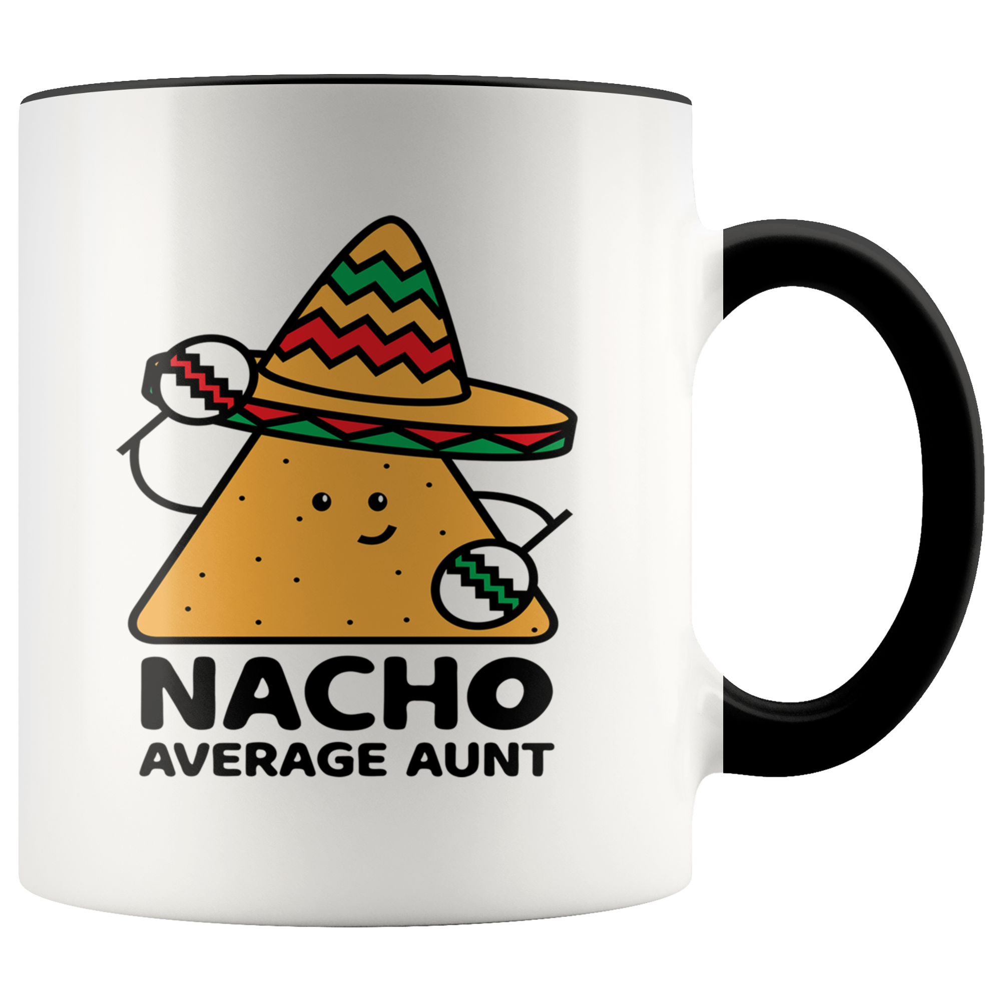 Accent Mug - Nacho Average Aunt Dip Chip