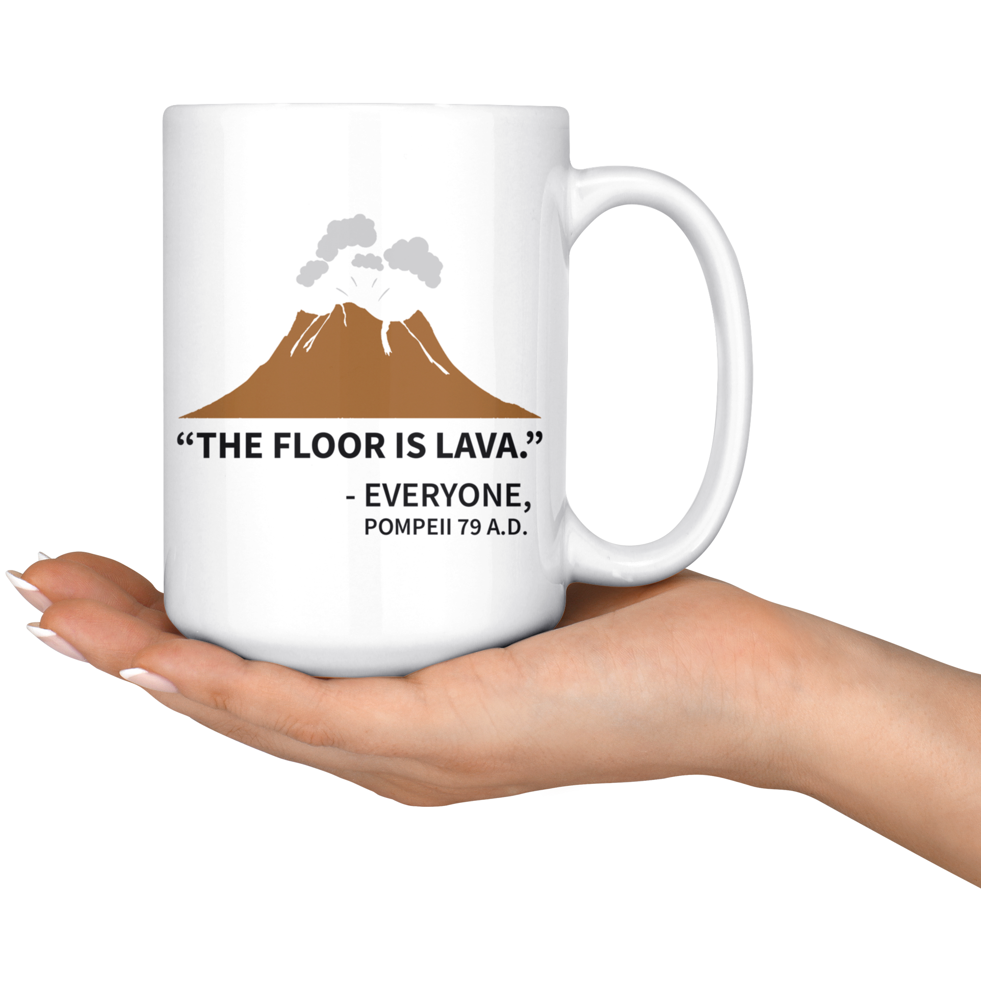 White Mugs - Floor is Lava