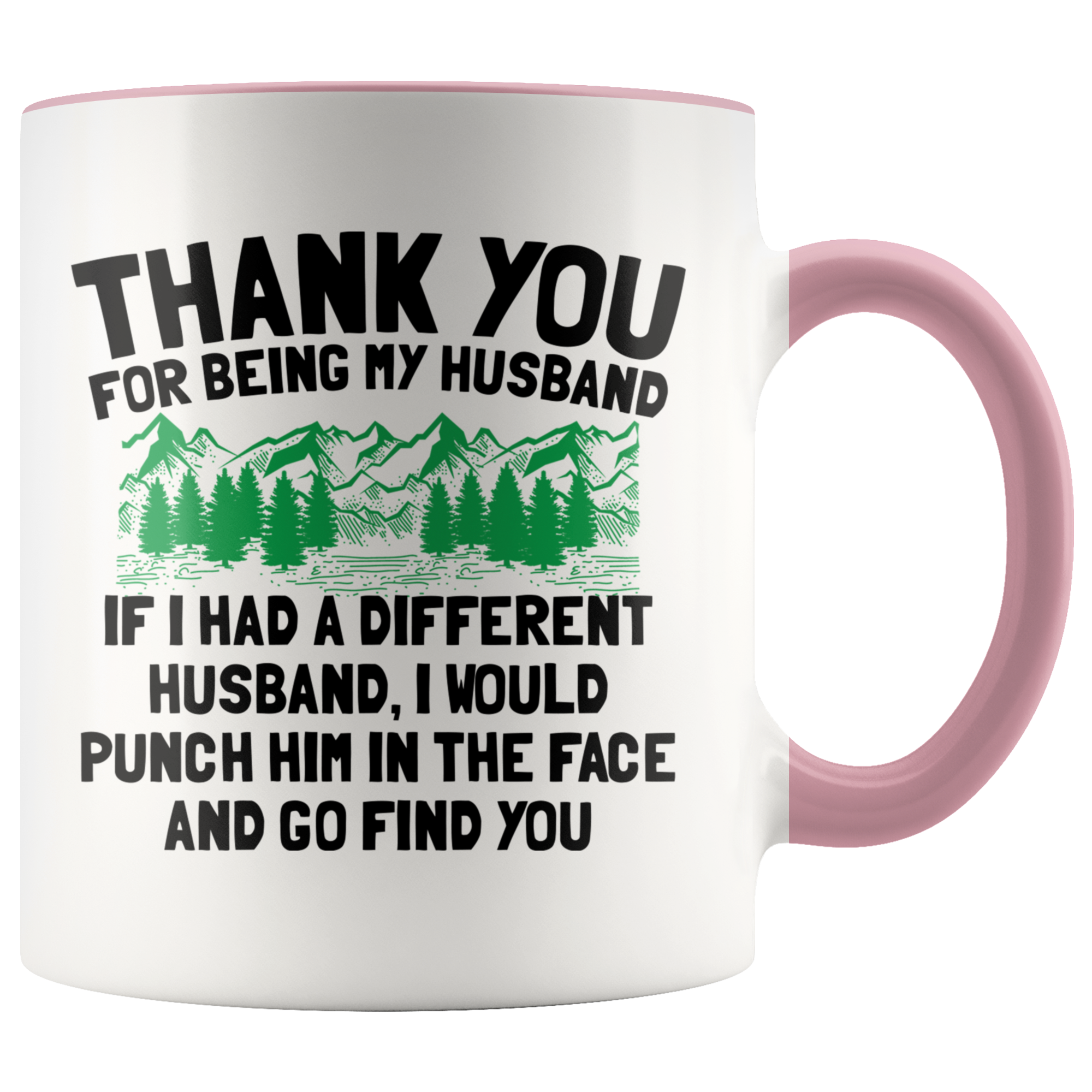Accent Mug - Thank You Husband