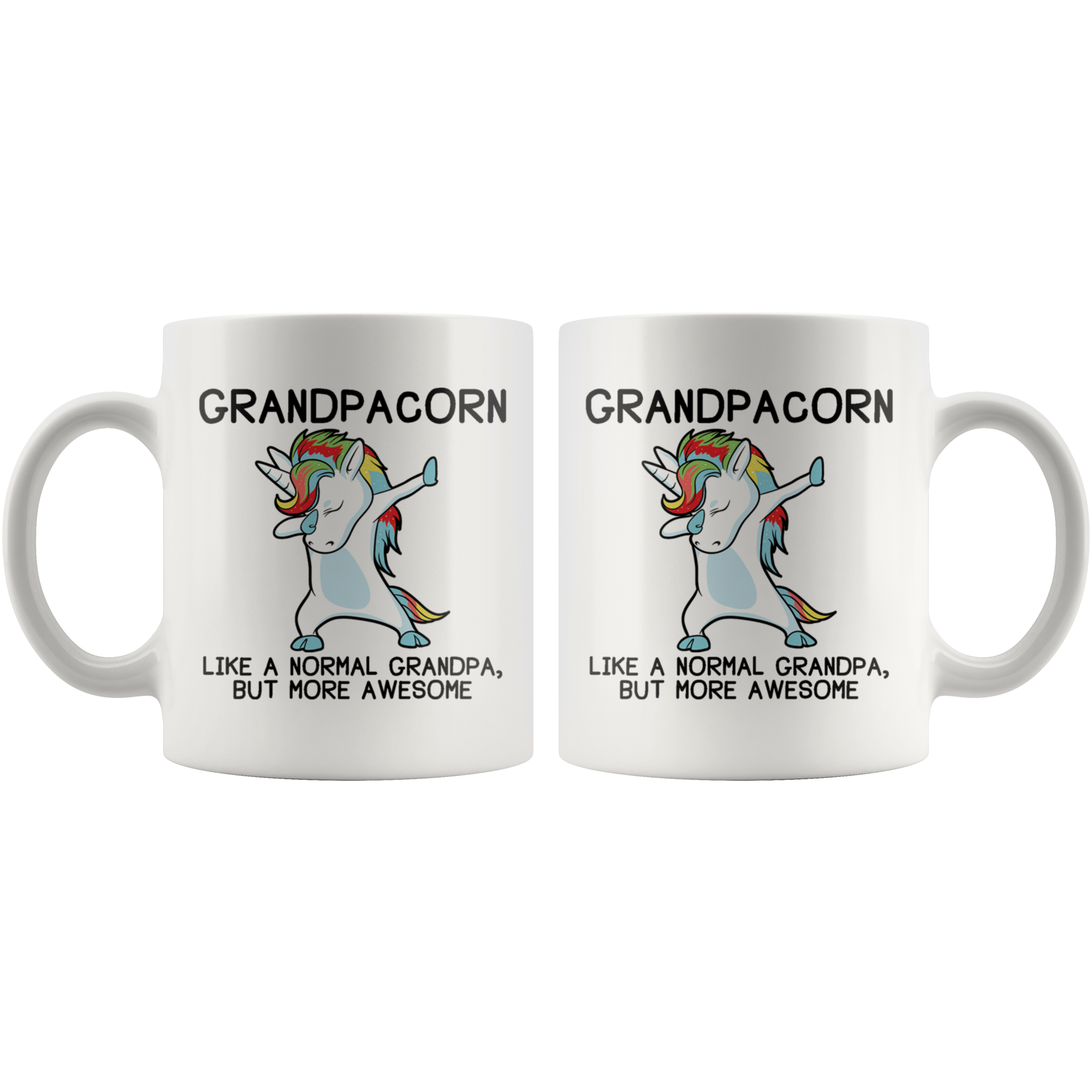 White 11oz Mug - Grandpacorn