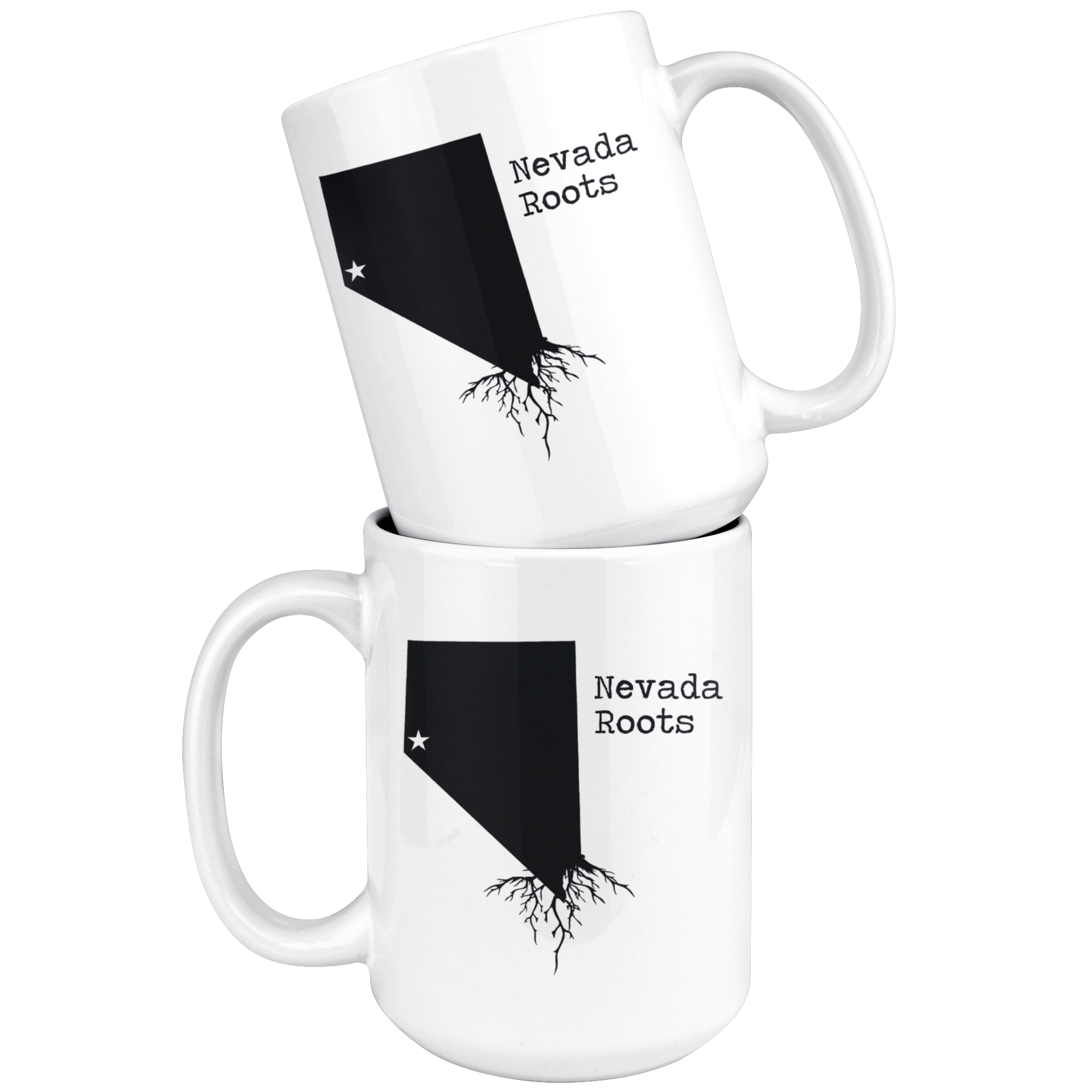 White Mugs - Nevada Roots