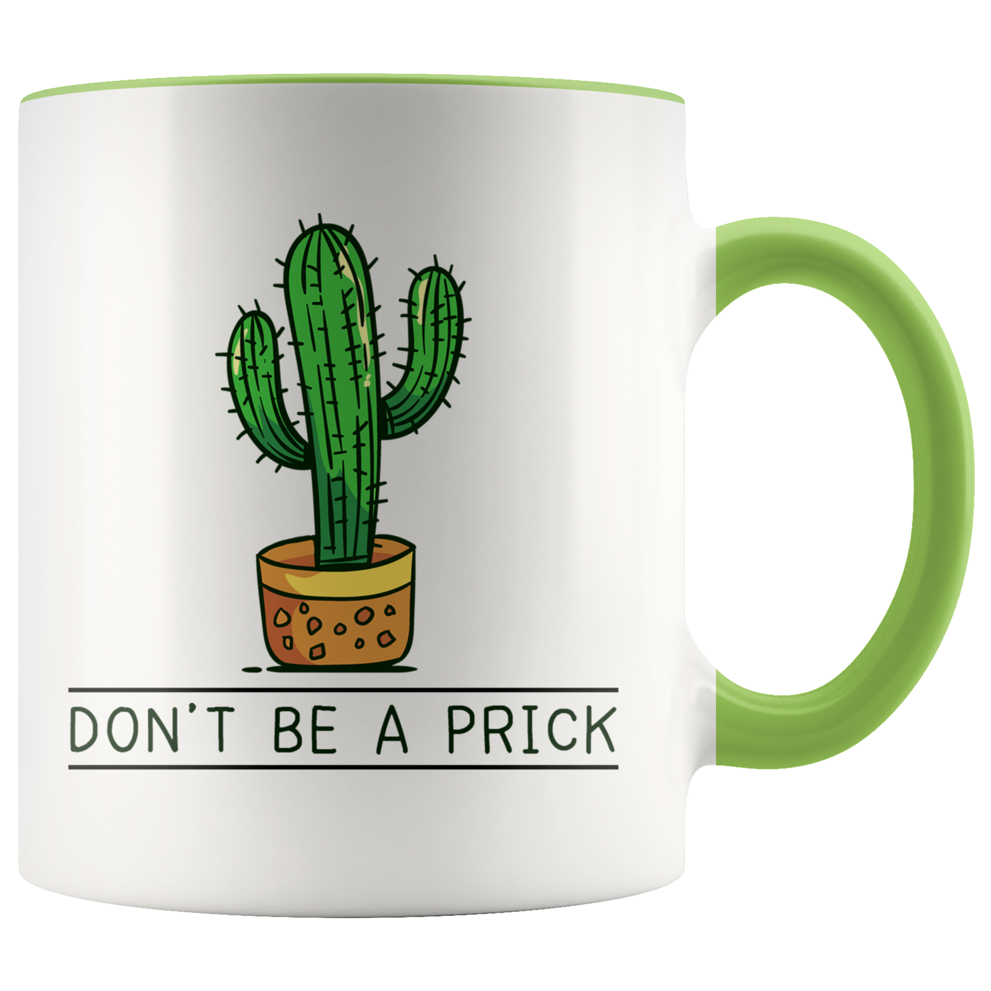 Accent Mug - Cactus Don't Be A Prick