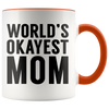 Accent Mug - World's Okayest Mom