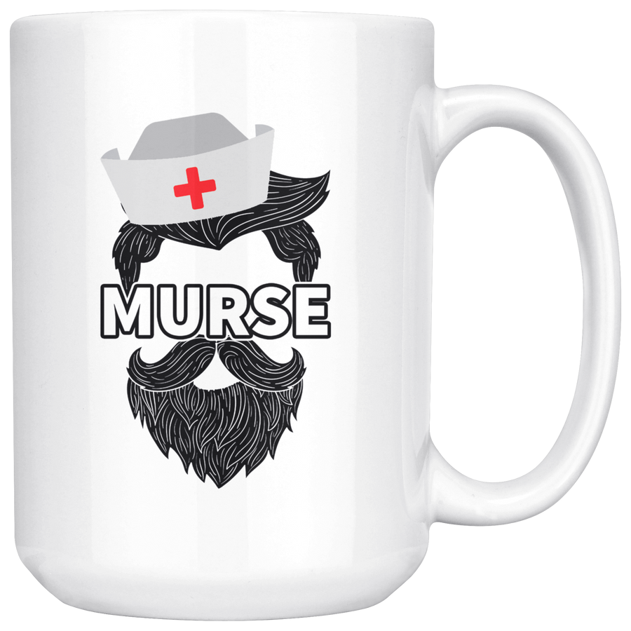 White 15oz Mug - Murse Mug