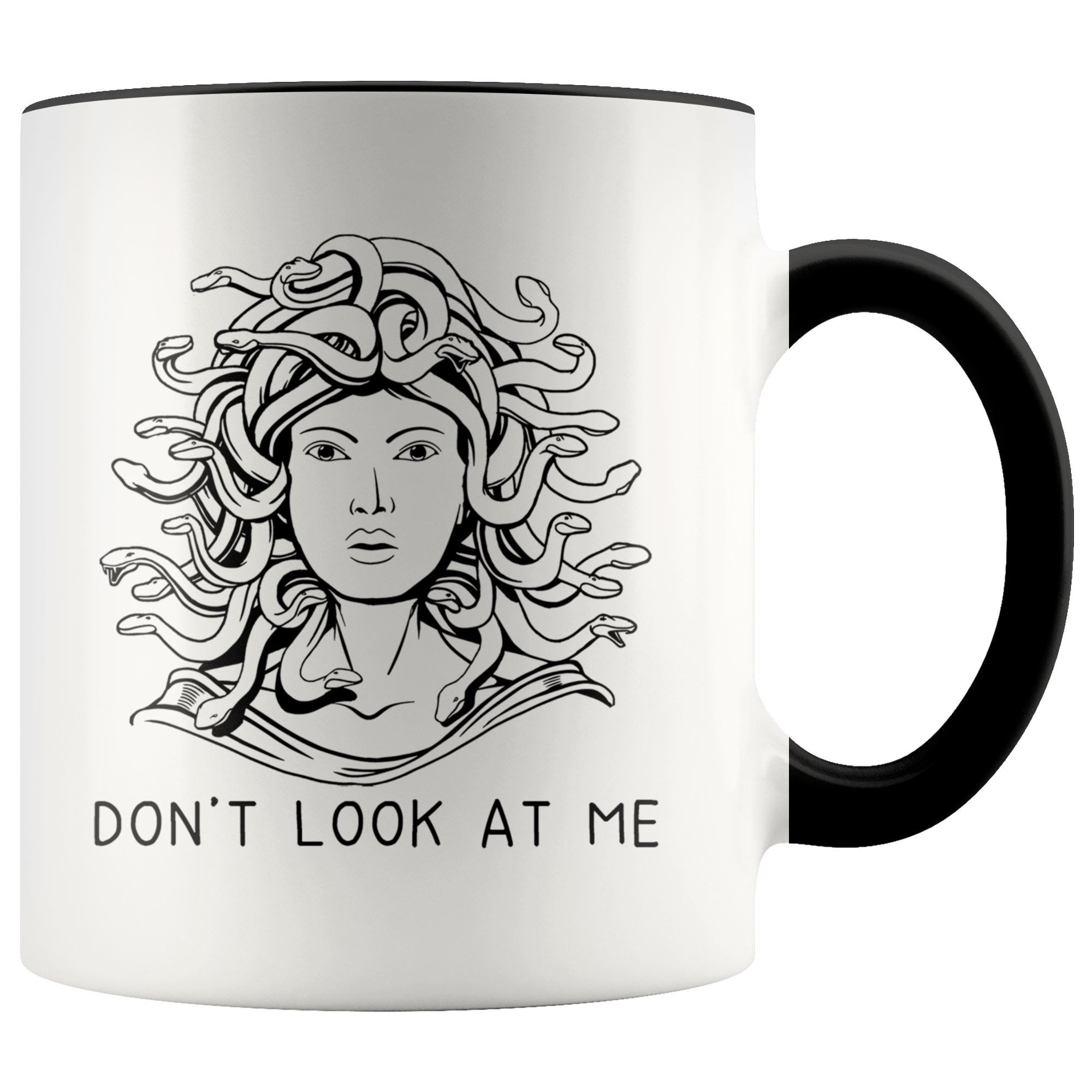 Accent Mug - Medusa Don't Look At Me
