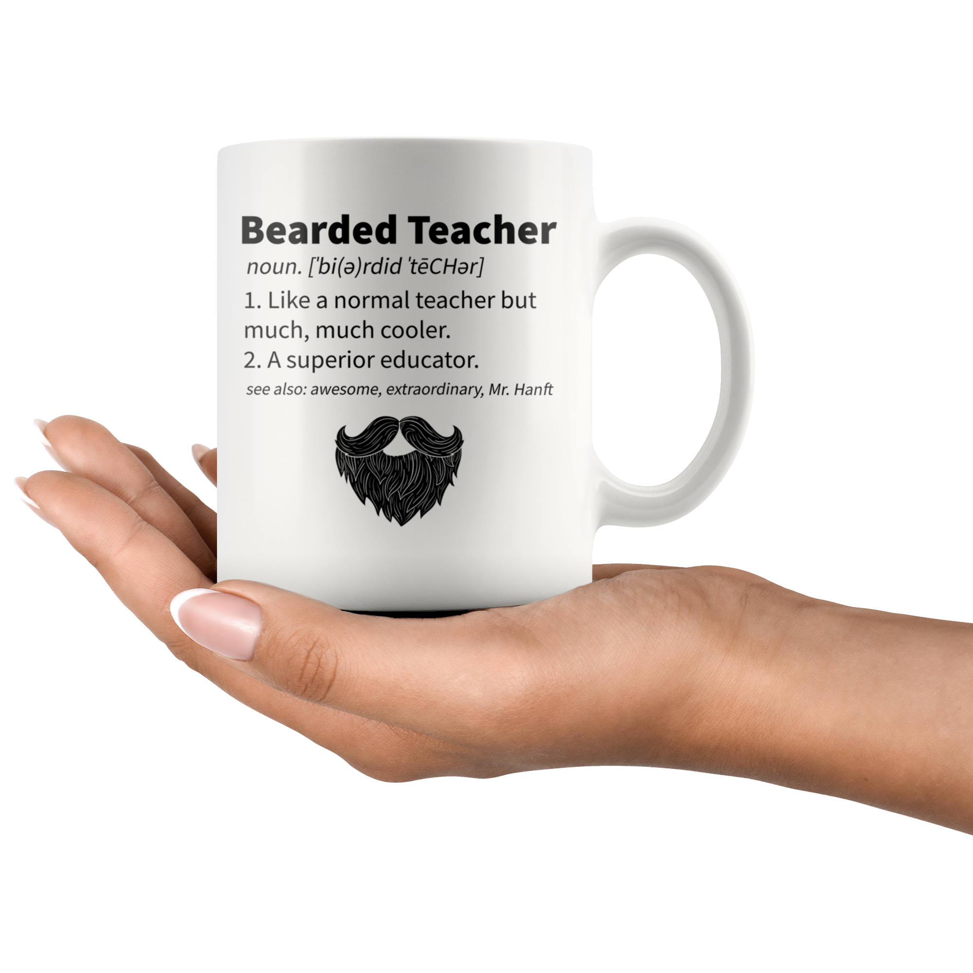 White 11oz Mug - Hanft Mug