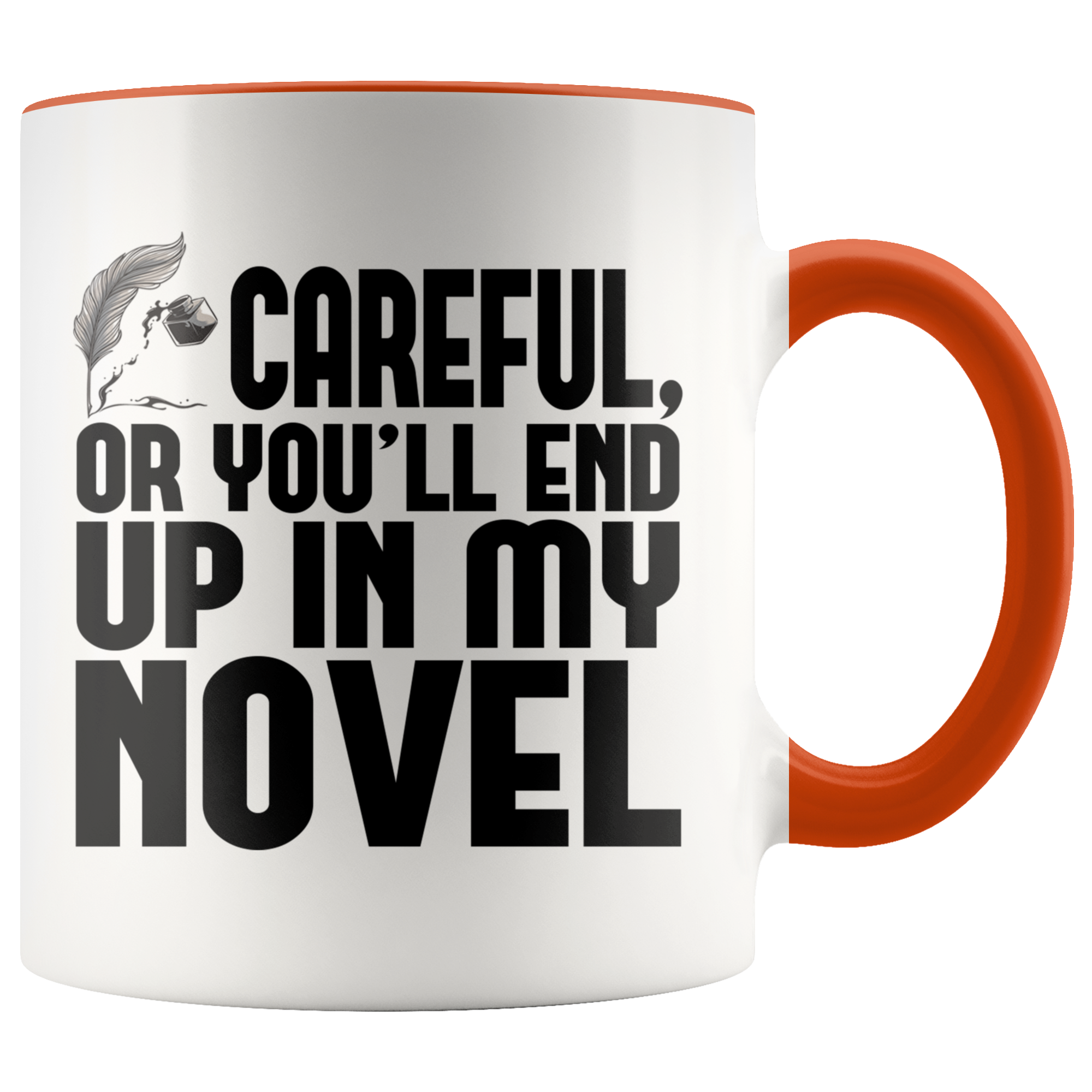 Accent Mug - Careful Author Novel