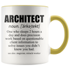 Accent Mug - Architect Definition Mug