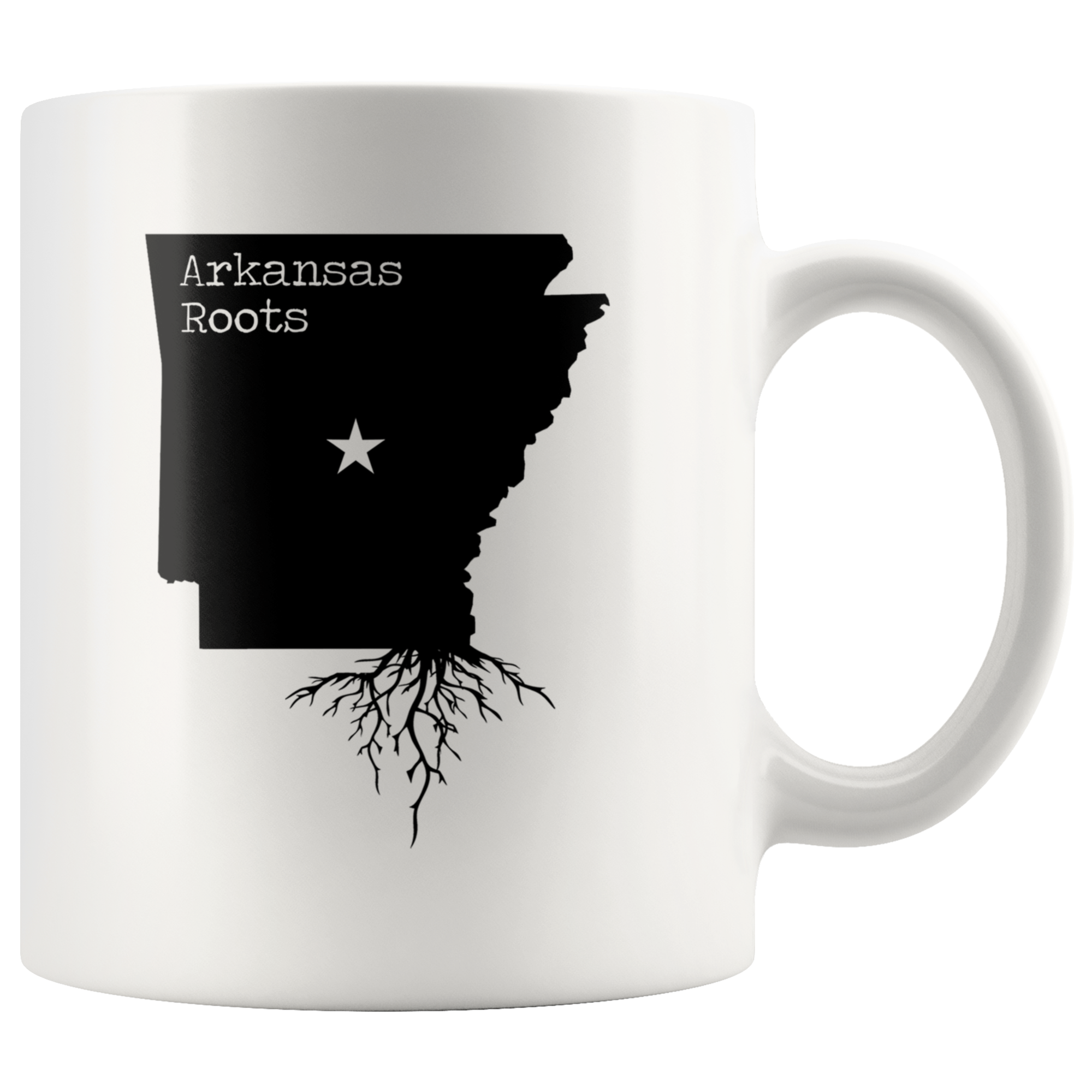 White Mugs - Arkansas Roots