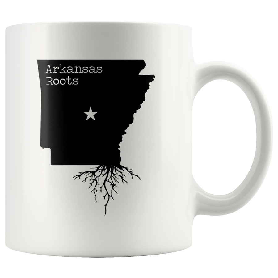 White Mugs - Arkansas Roots