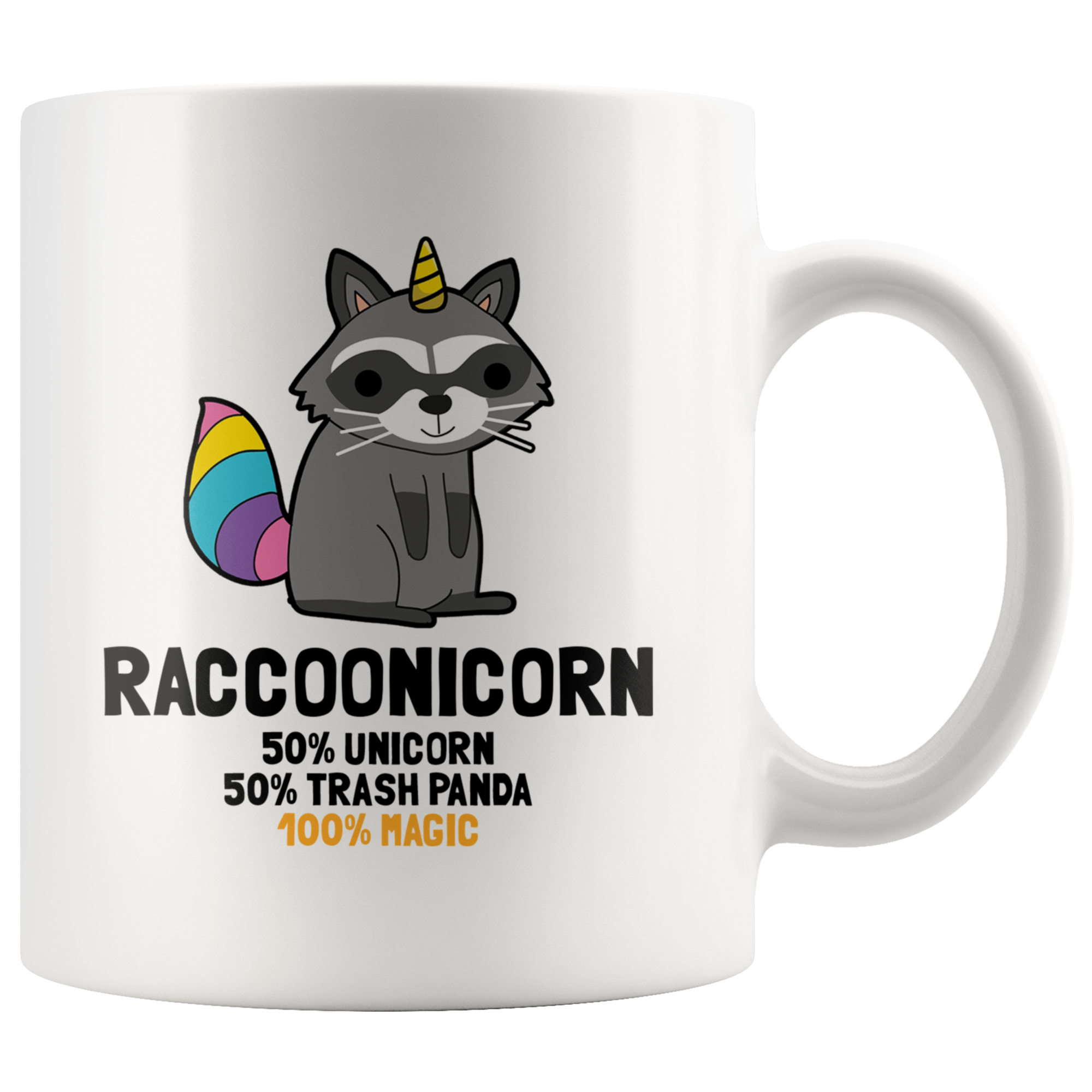 Accent Mug - Raccoonicorn