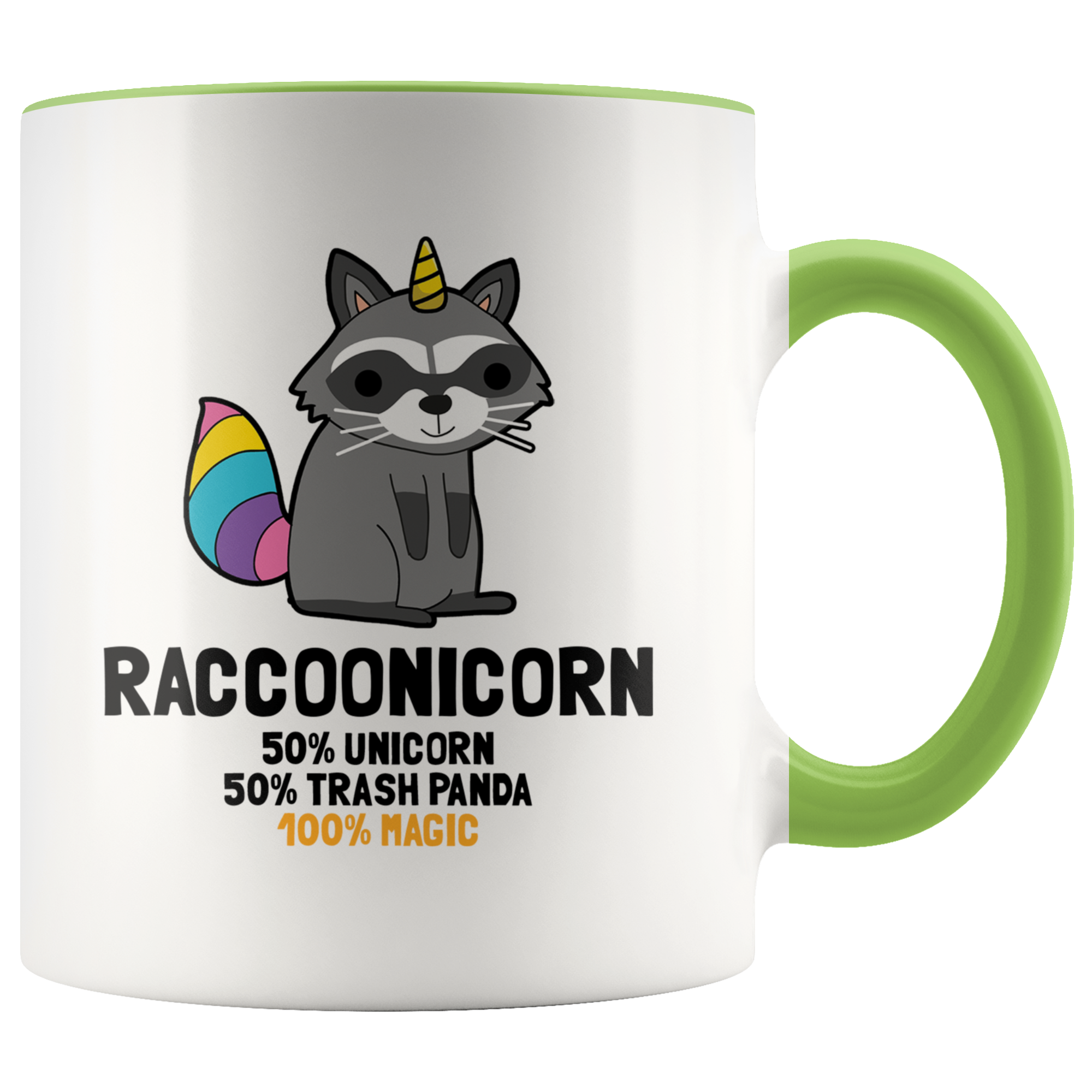 Accent Mug - Raccoonicorn
