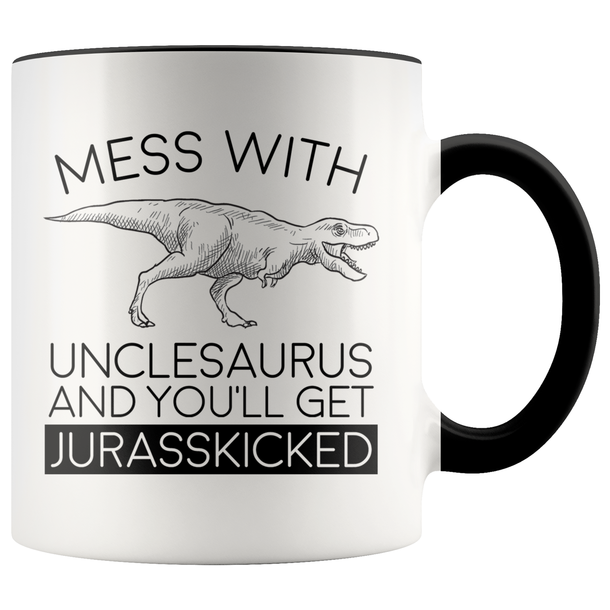 Accent Mug - Unclesaurus Jurasskicked
