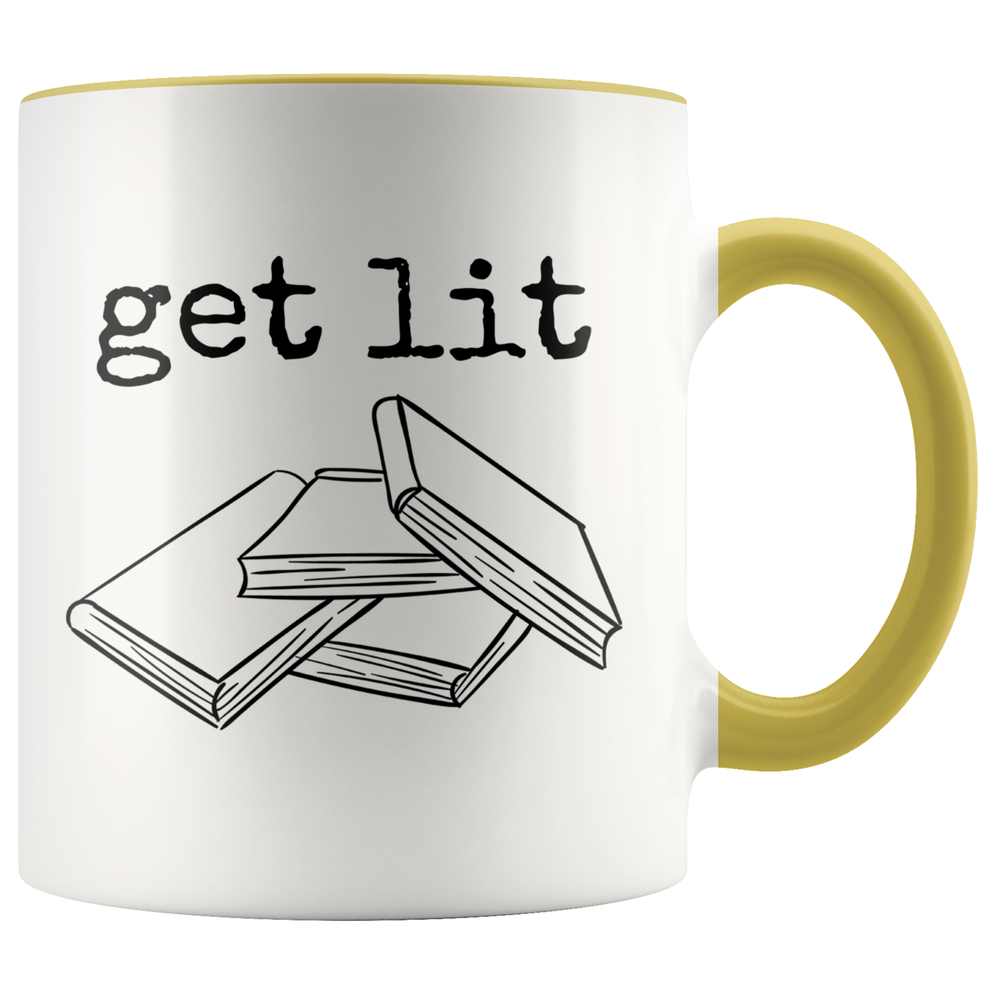 Accent Mug - Books Get Lit