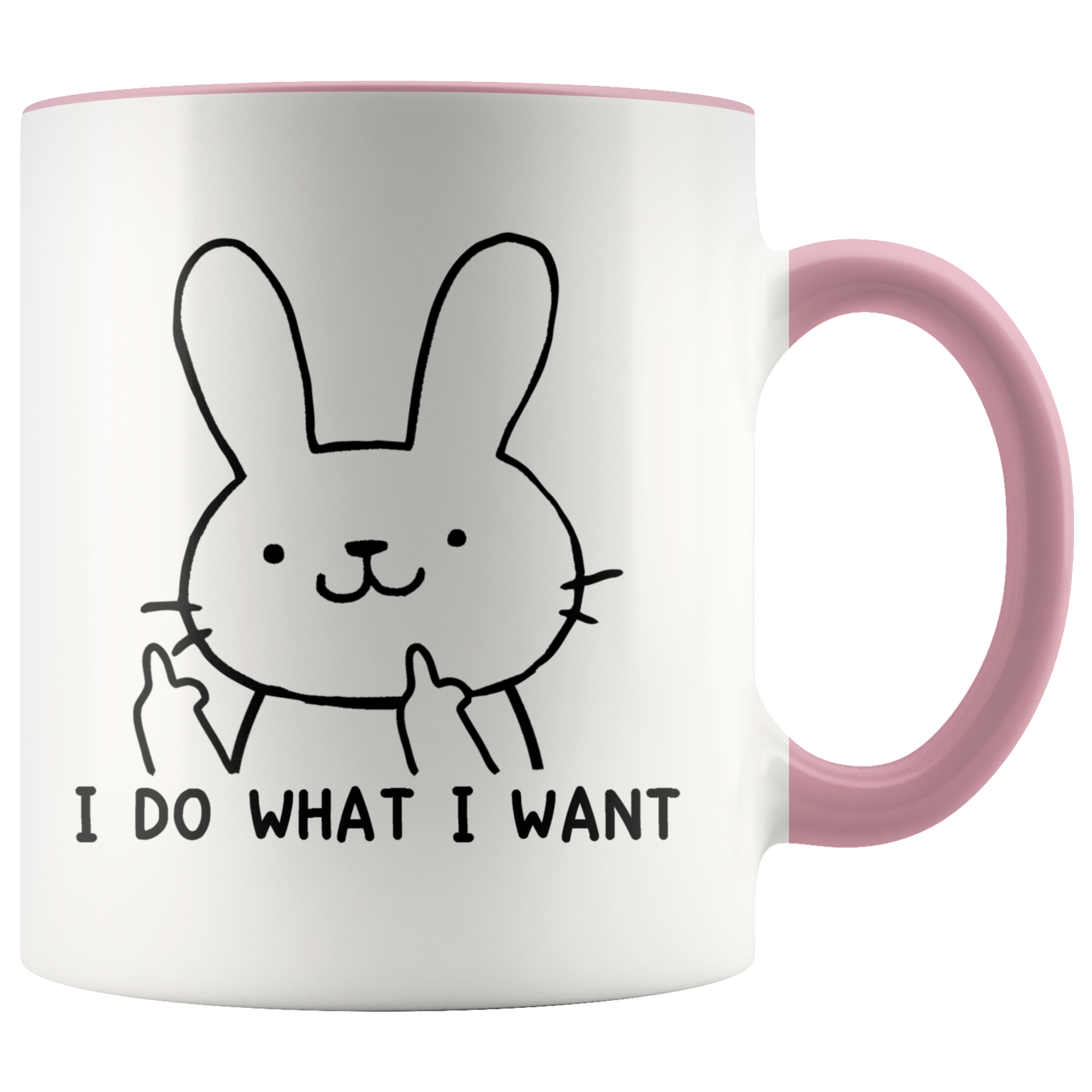 Accent Mug - Bunny Do What I Want
