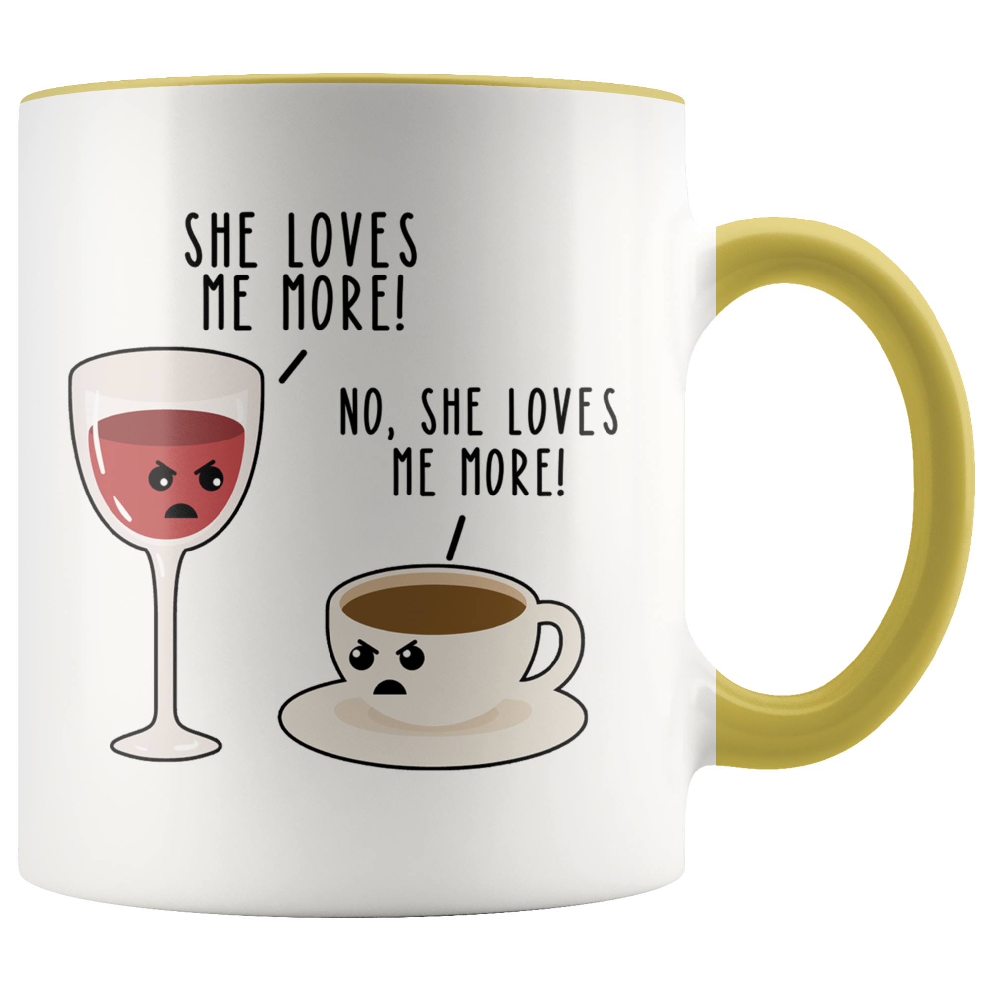 Accent Mug - Wine And Coffee