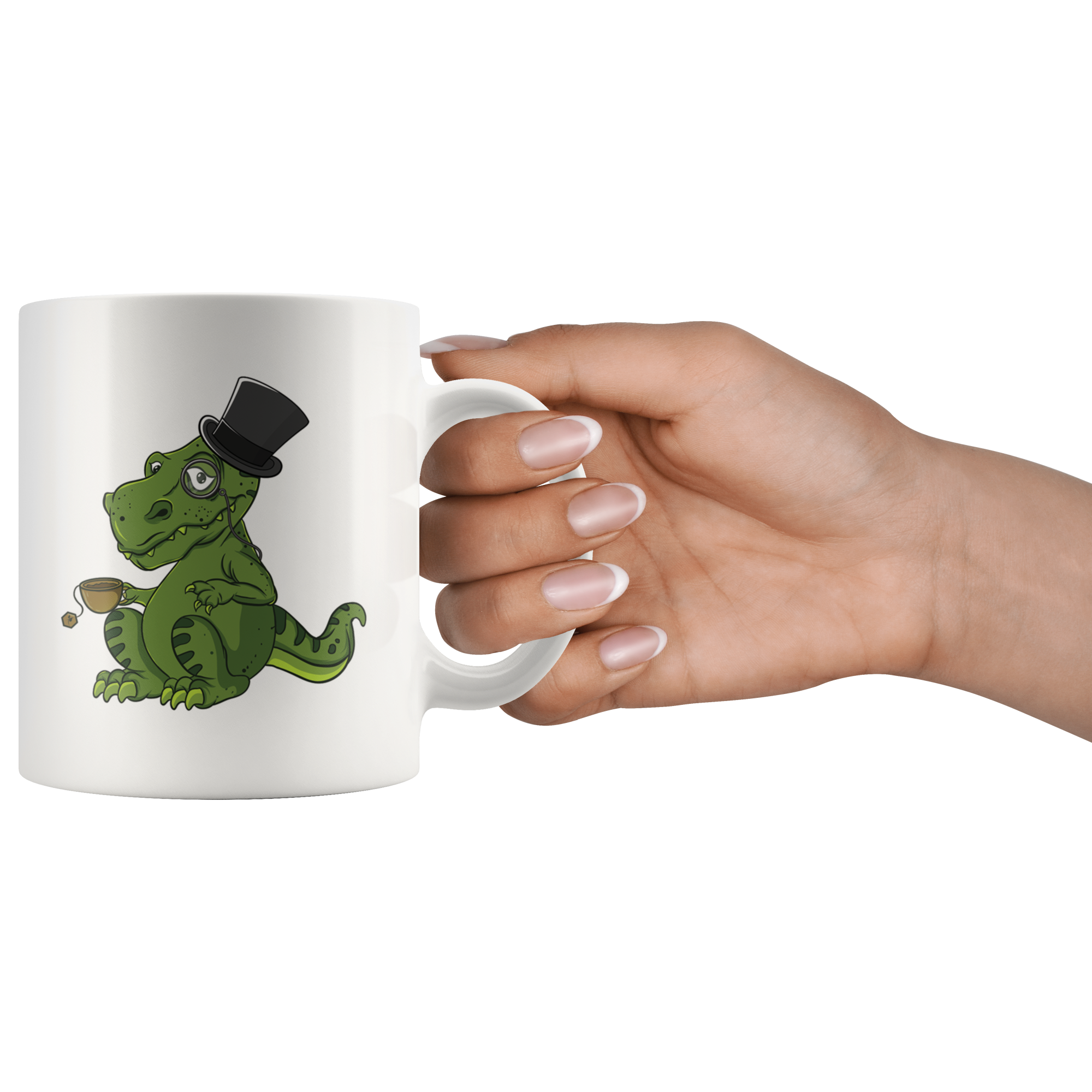 White 11oz Mug - Tea Rex