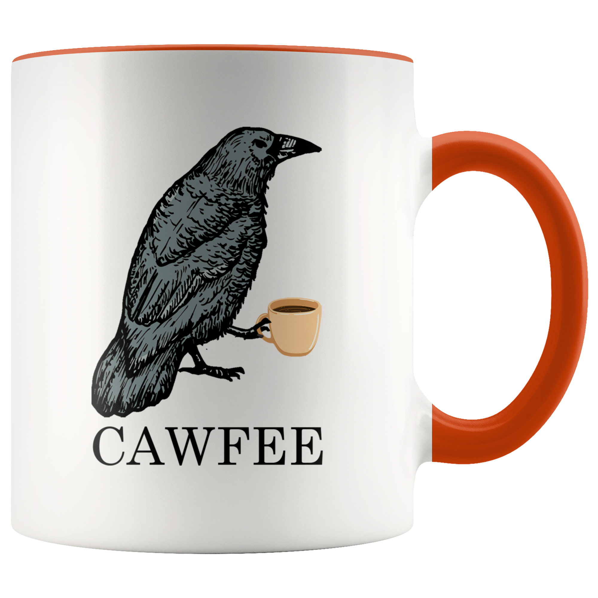 Accent Mug - Cawfee