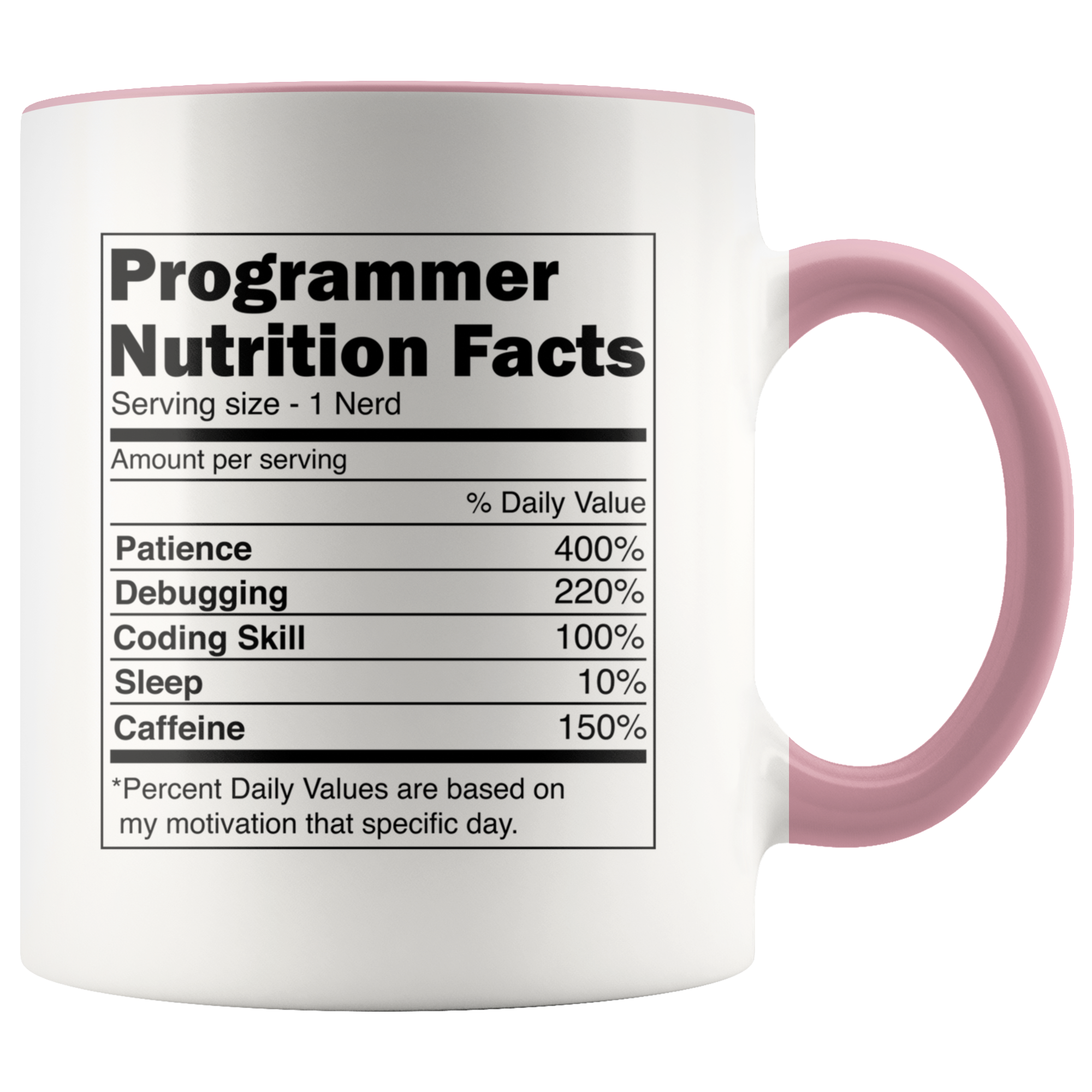Accent Mug - Programmer Nutrition