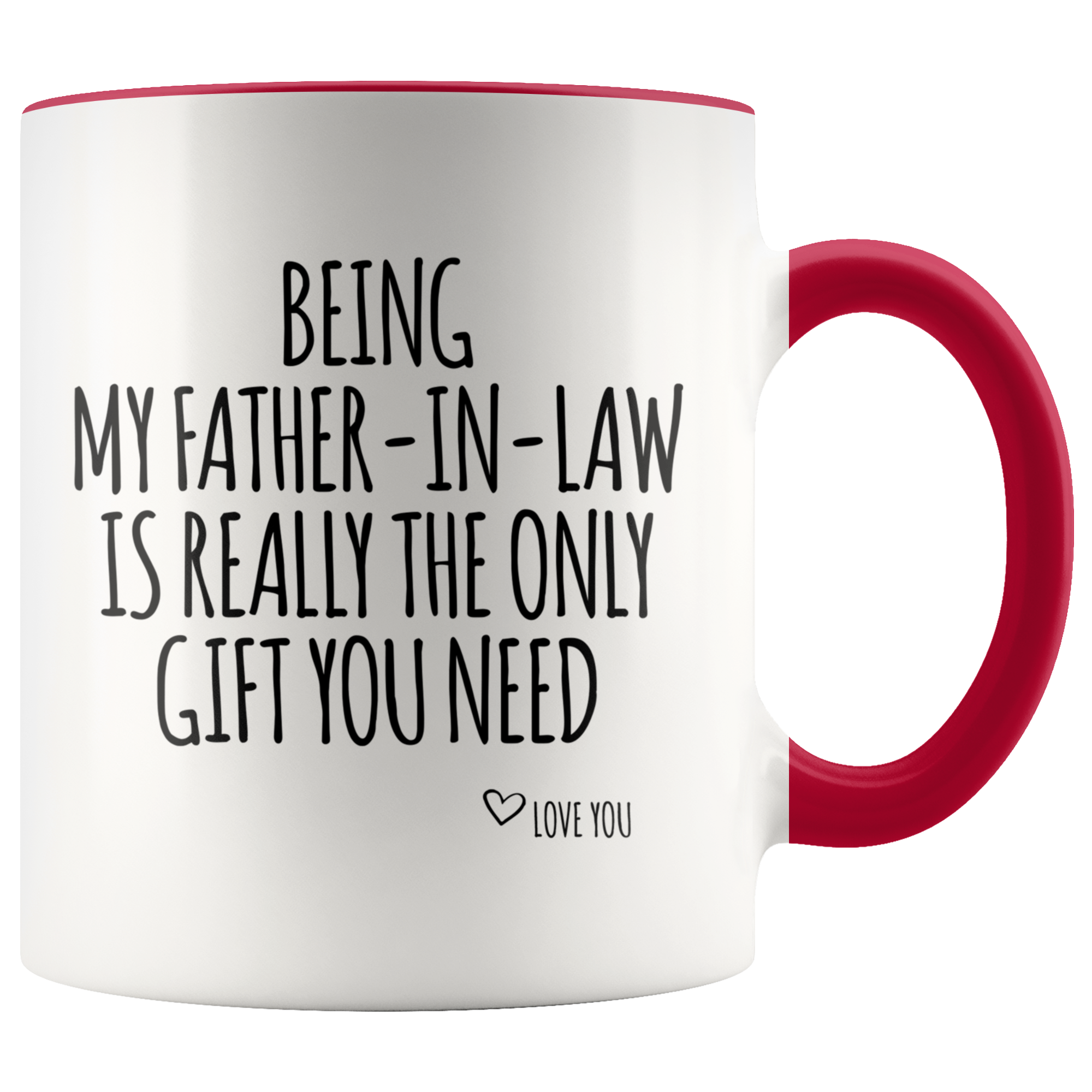 Accent Mug - Being My Father In Law