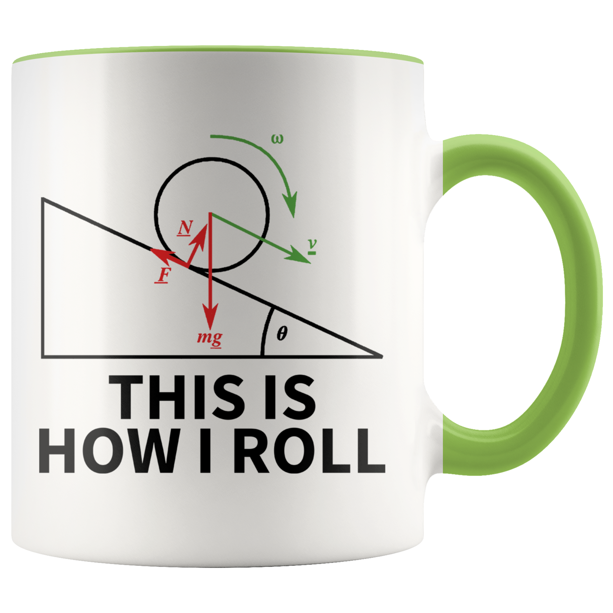 Accent Mug - Physics How I Roll