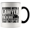 Accent Mug - Lawyer Pig In Mud