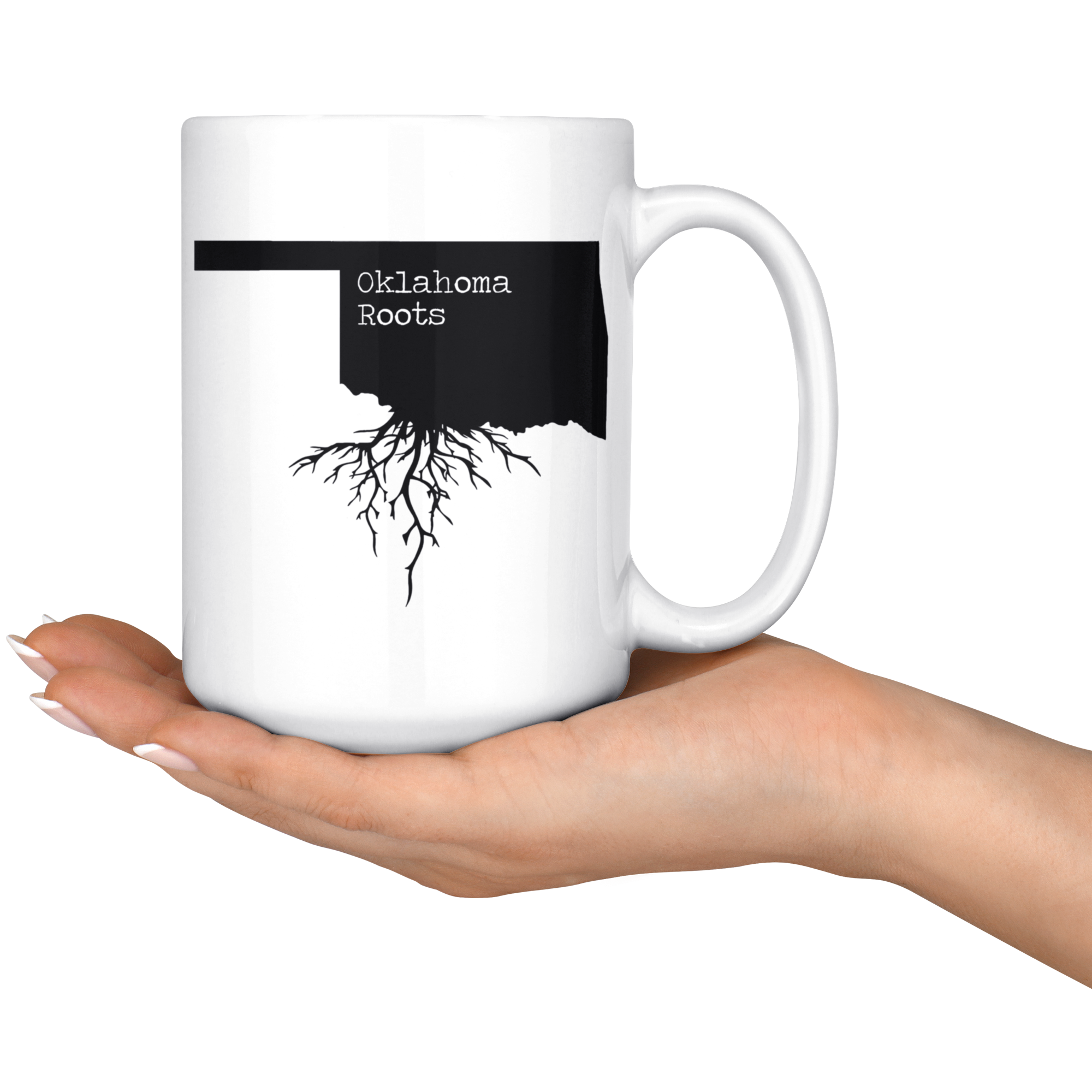 White Mugs - Oklahoma Roots