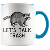 Accent Mug - Raccoon Let's Talk Trash