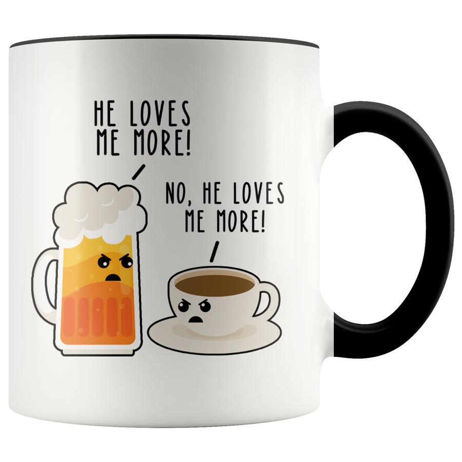 Accent Mug - Beer Coffee Love