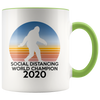 Accent Mug - Bigfoot Social Distance World Champion