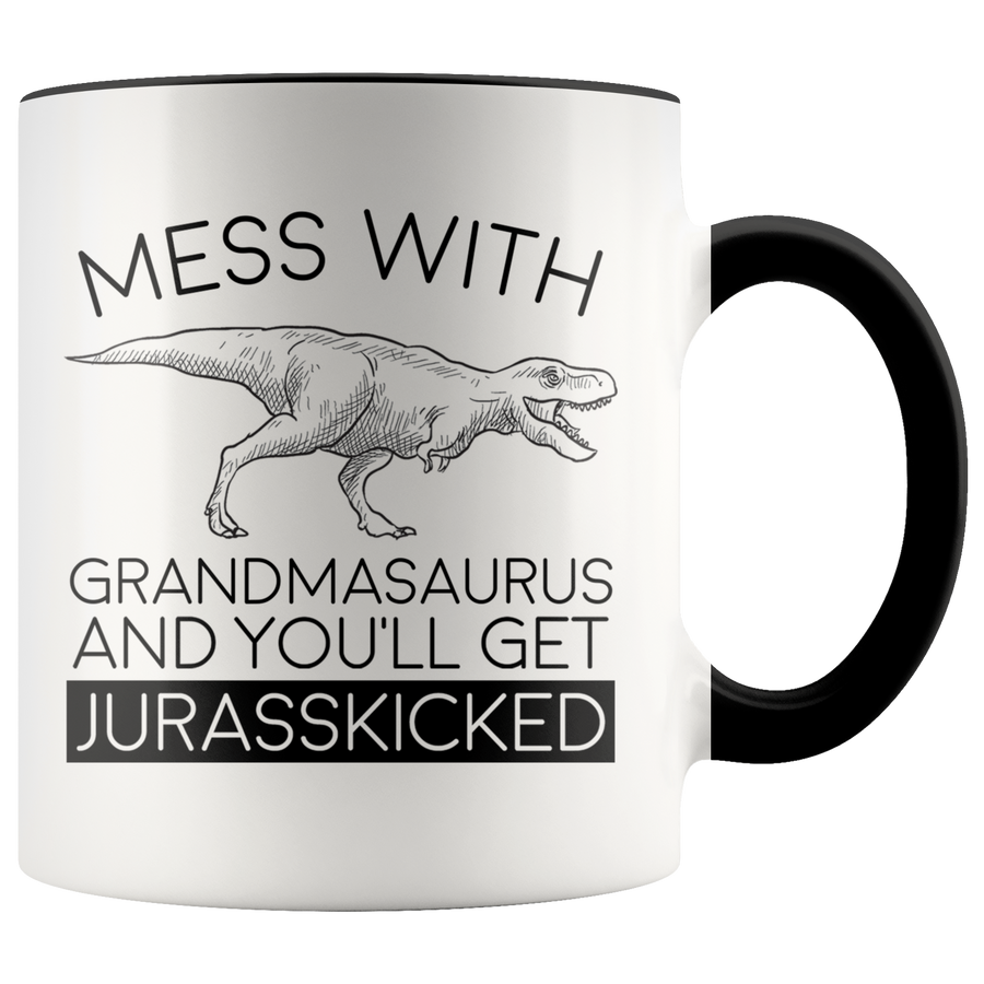 Accent Mug - Grandmasaurus Jurasskicked
