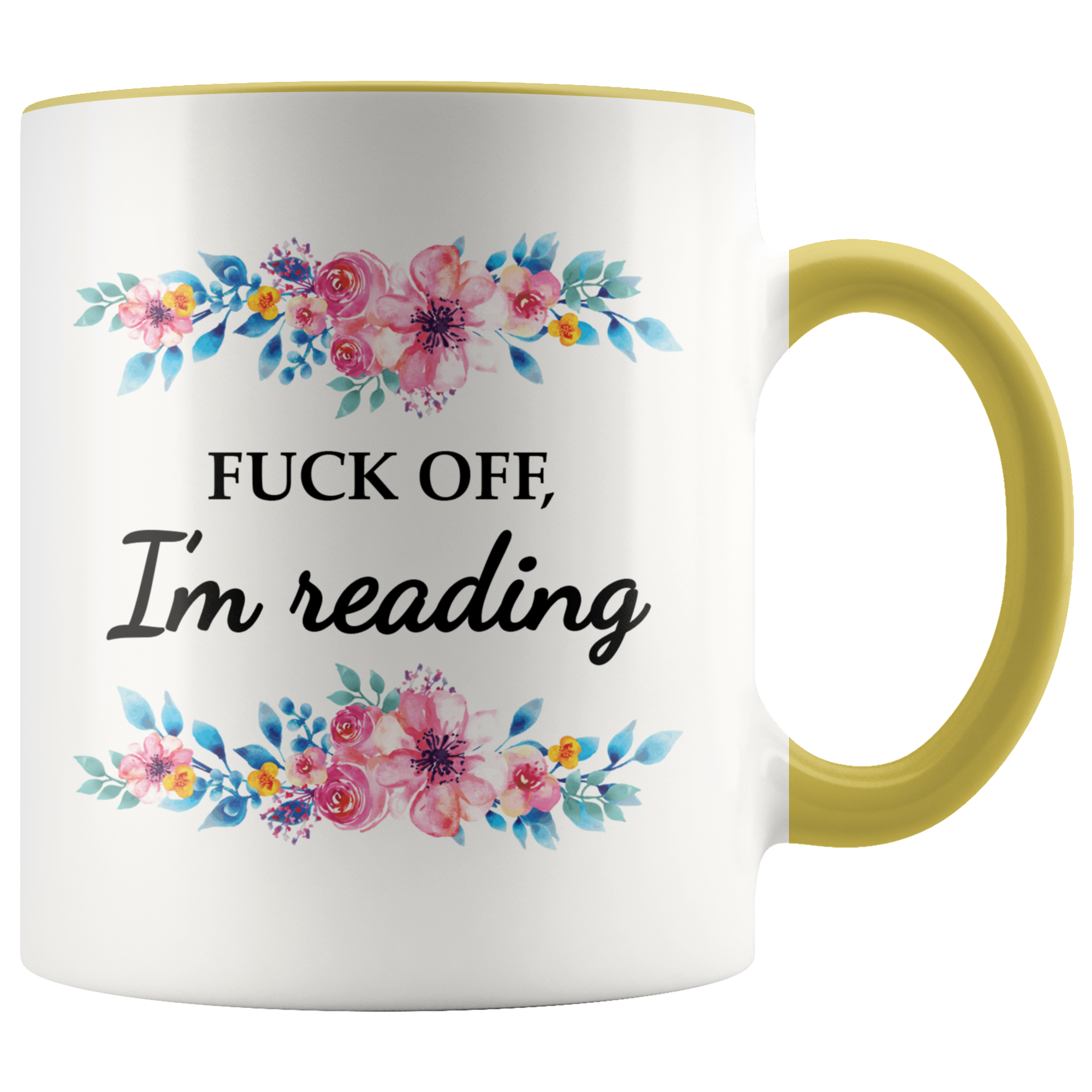 Accent Mug - Fuck off I'm reading