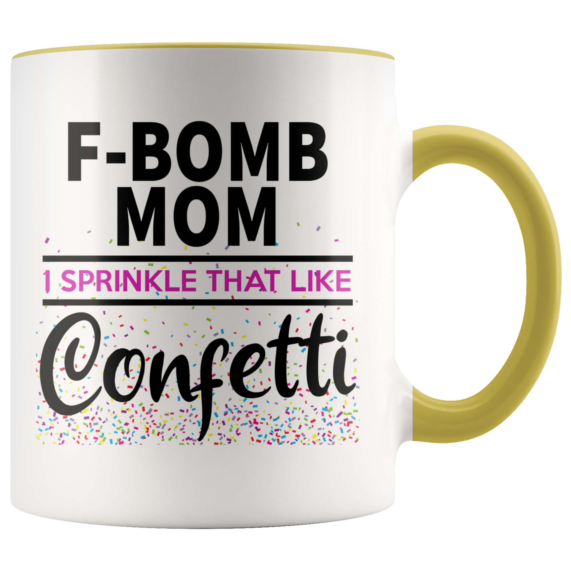Accent Mug - F Bomb Mom