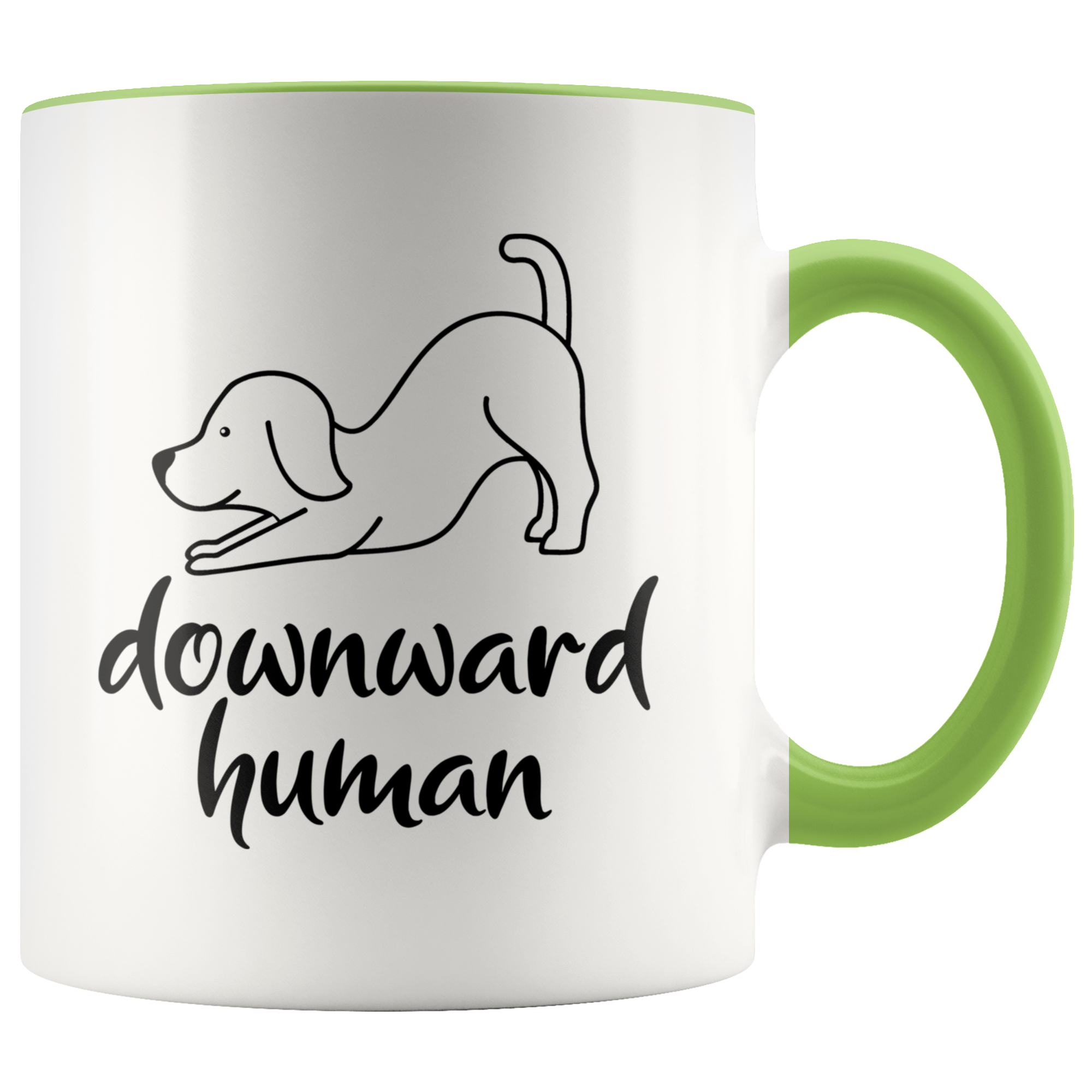 Accent Mug - Downward Human