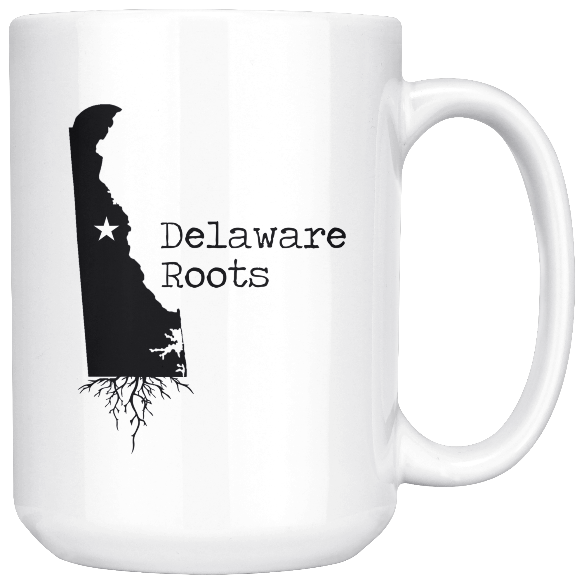 White Mugs - Delaware Roots