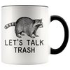 Accent Mug - Raccoon Let's Talk Trash