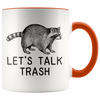 Accent Mug - Raccoon Let's Talk Trash
