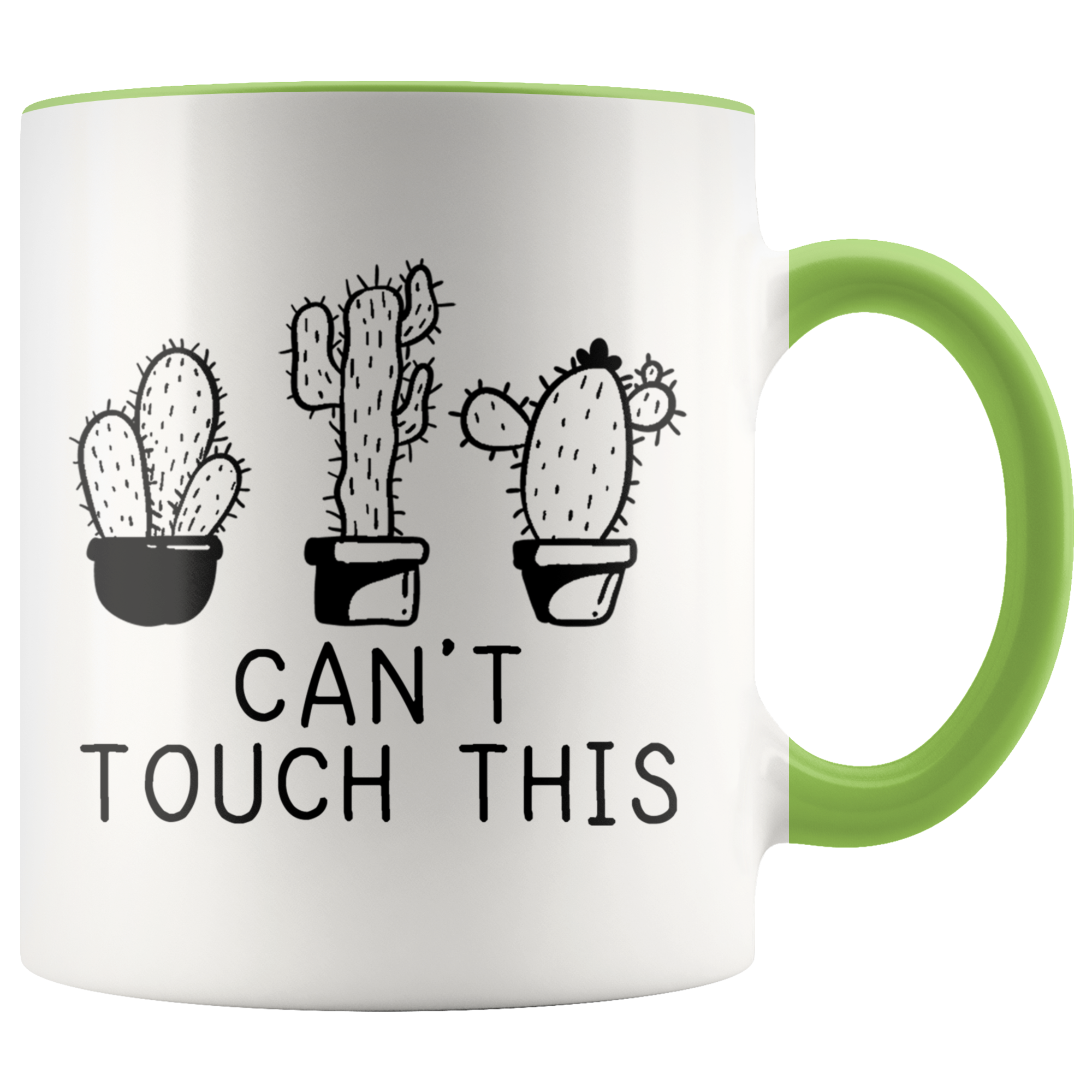 Accent Mug - Cactus Can't Touch This