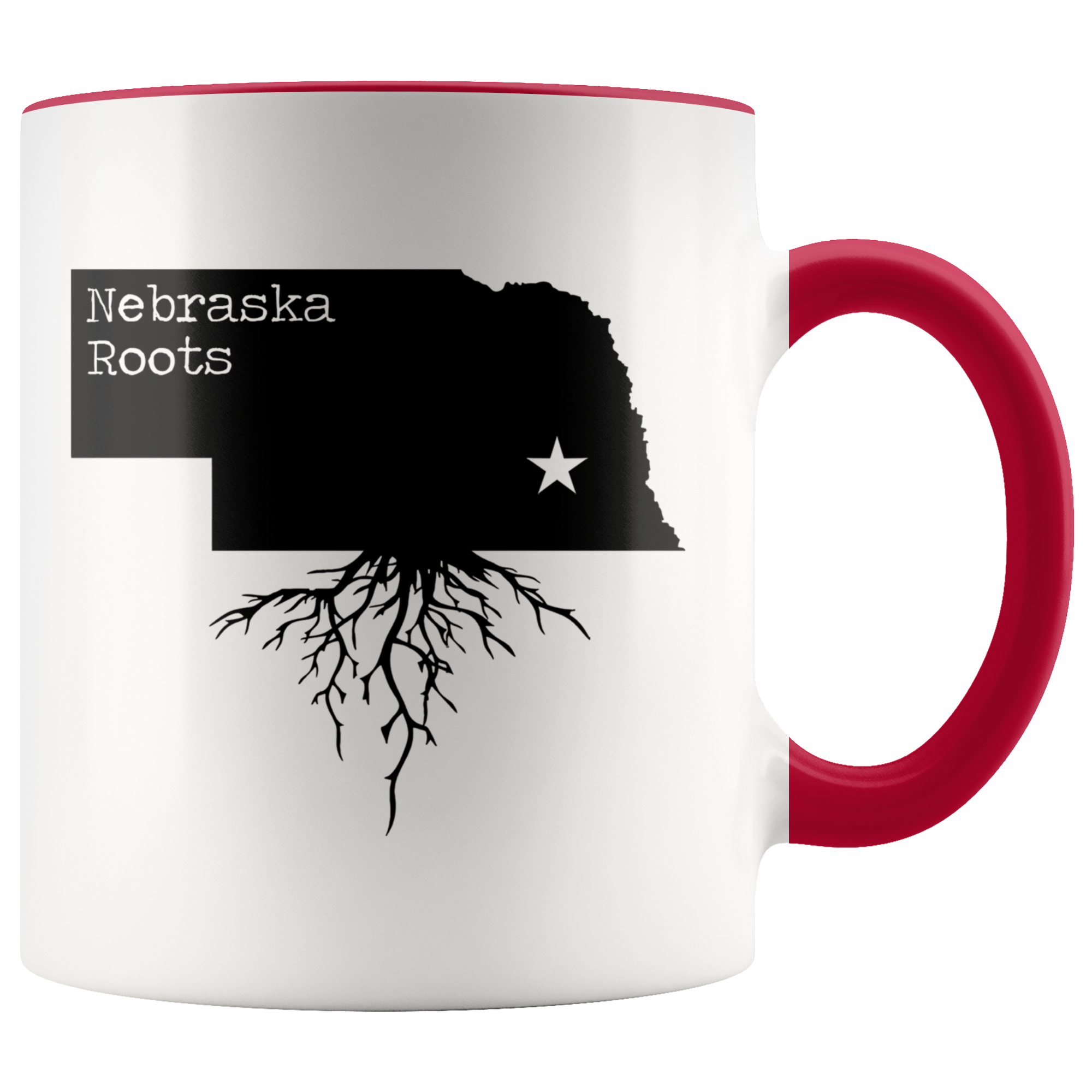 Accent Mug - Nebraska Mug