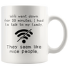 Accent Mug - Wifi Went Down