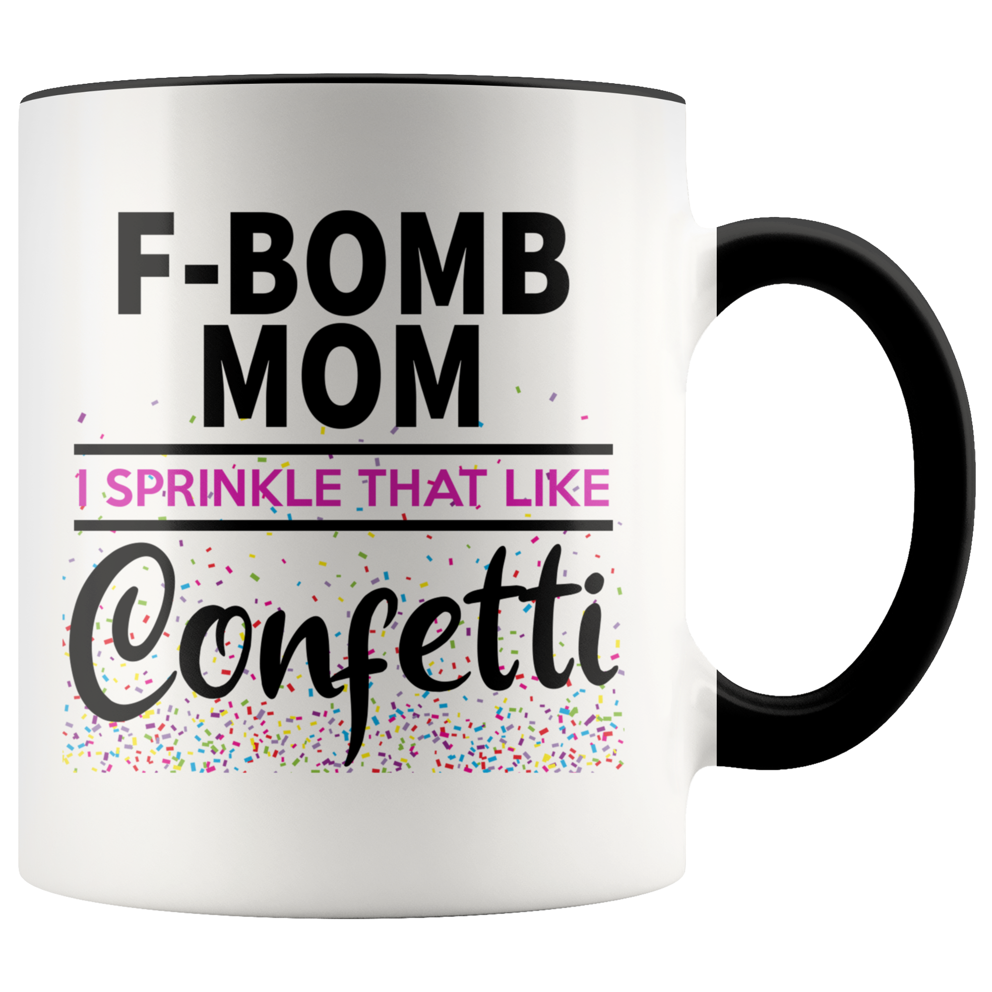 Accent Mug - F Bomb Mom