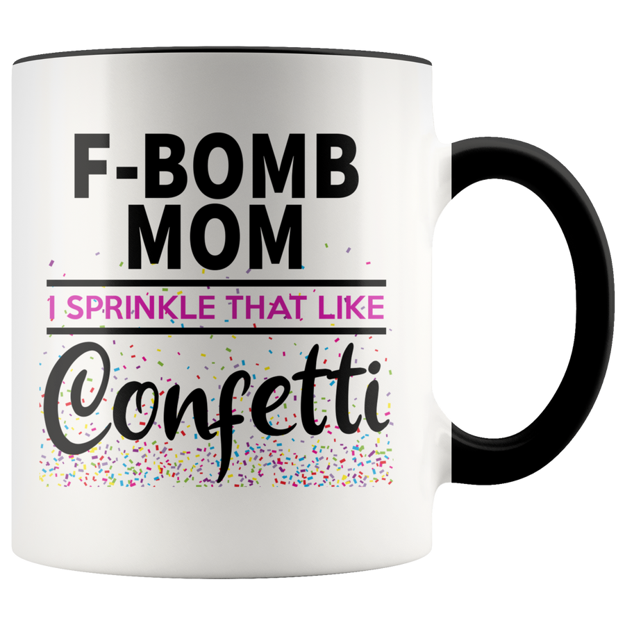 Accent Mug - F Bomb Mom
